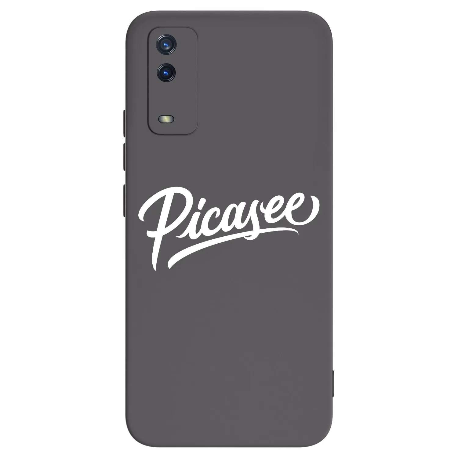 Picasee husă neagră din silicon pentru Vivo Y11s - Picasee - old logo - white