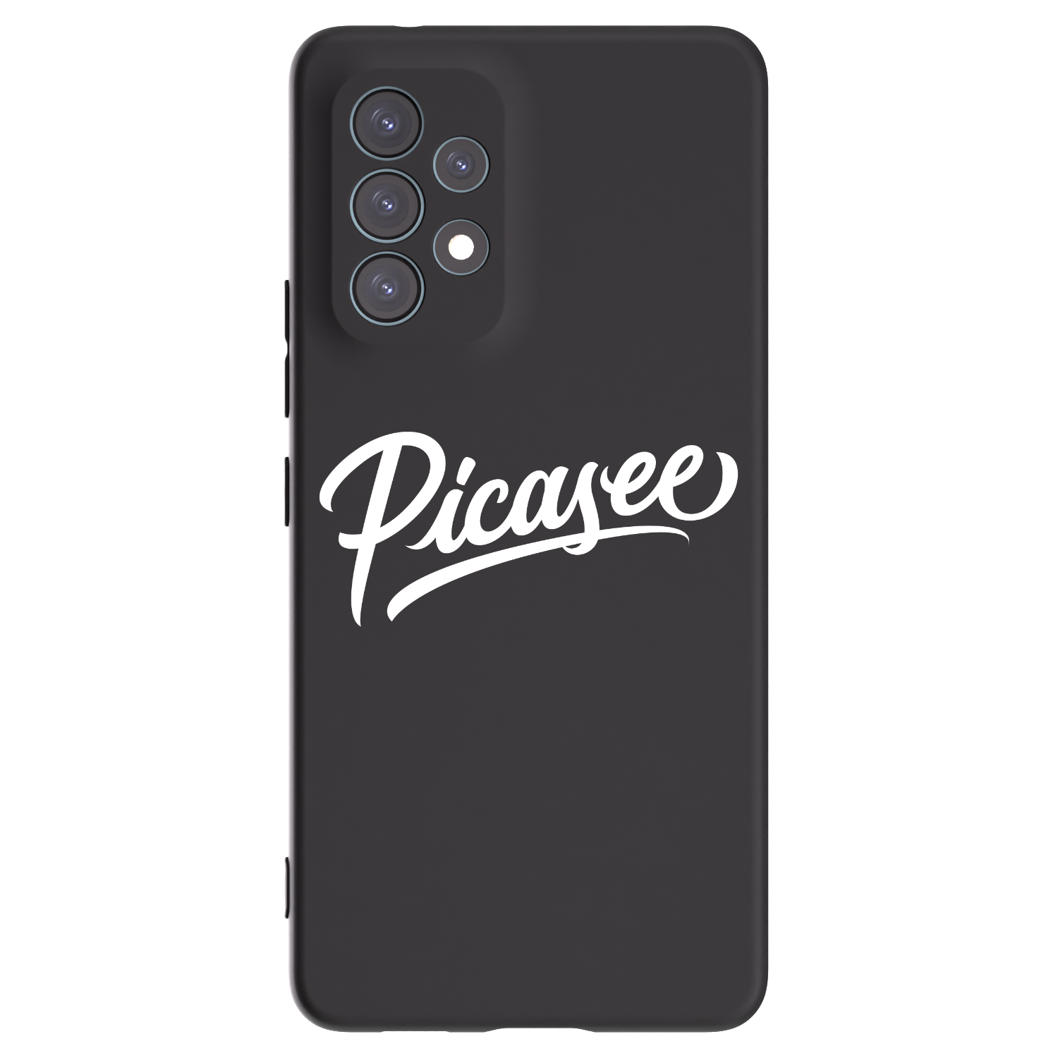 Picasee husă neagră din silicon pentru Samsung Galaxy A53 5G A536 - Picasee - old logo - white