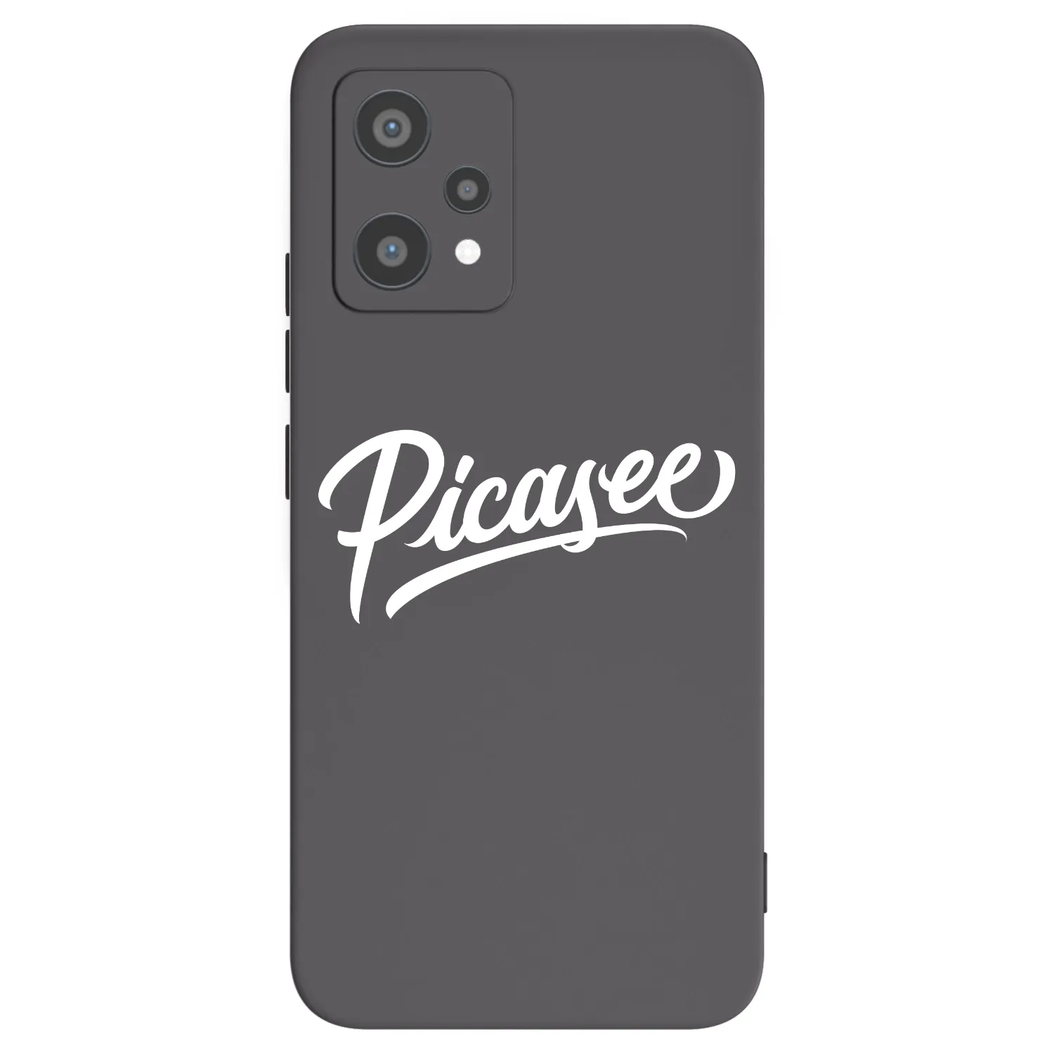 Picasee husă neagră din silicon pentru Realme 9 Pro 5G - Picasee - old logo - white