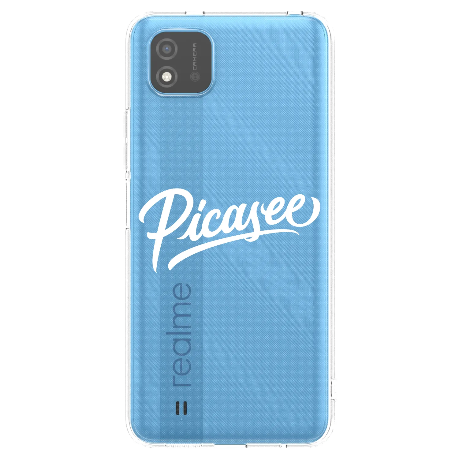Picasee husă transparentă din silicon pentru Realme C11 (2021) - Picasee - old logo - white