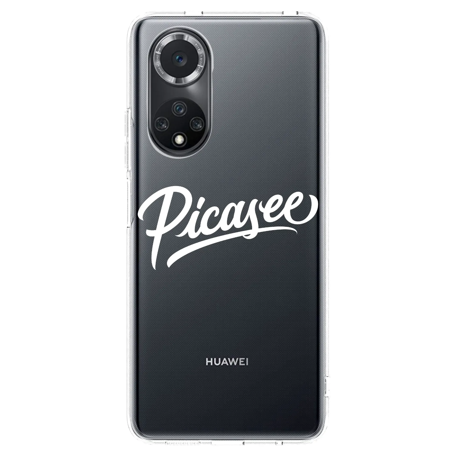 Picasee husă transparentă din silicon pentru Huawei Nova 9 SE - Picasee - old logo - white