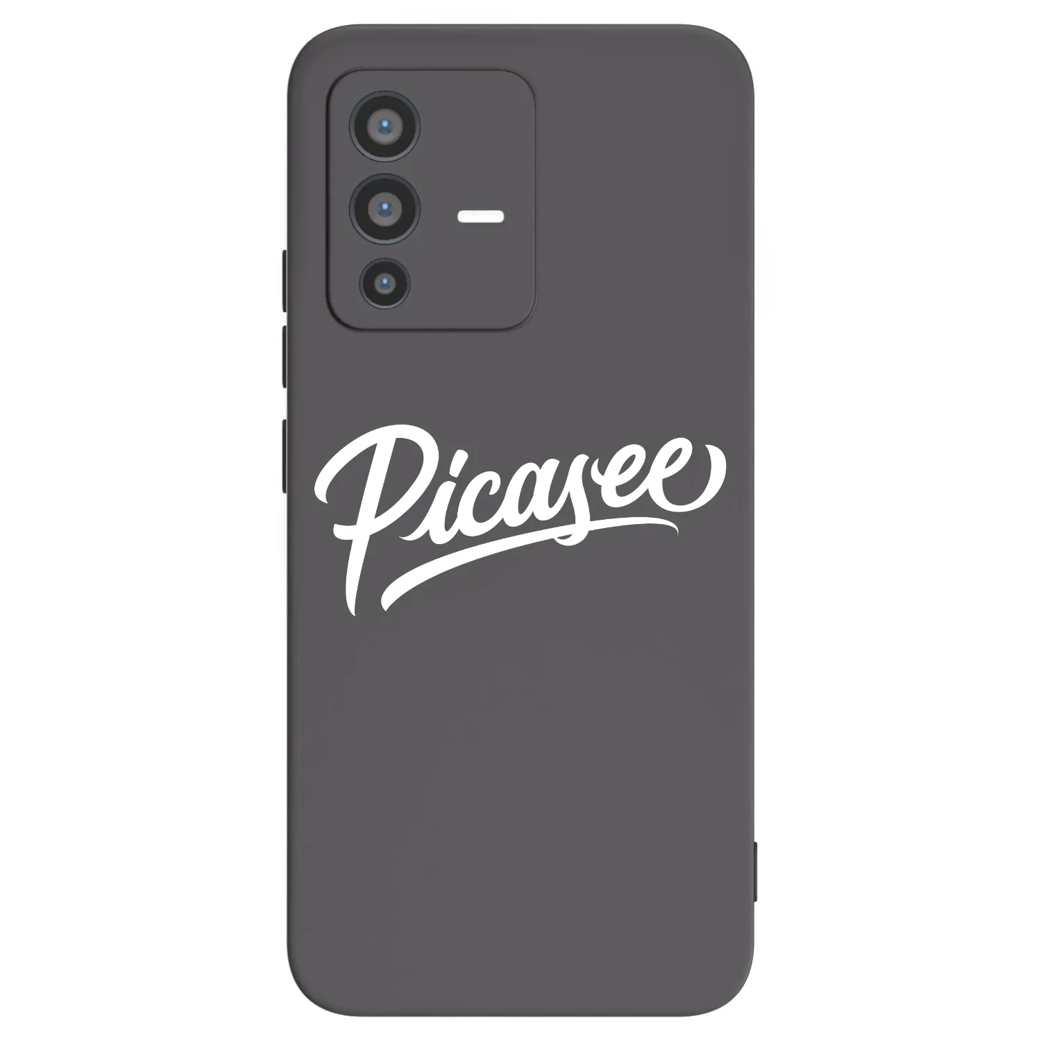 Picasee husă neagră din silicon pentru Vivo V23 5G - Picasee - old logo - white