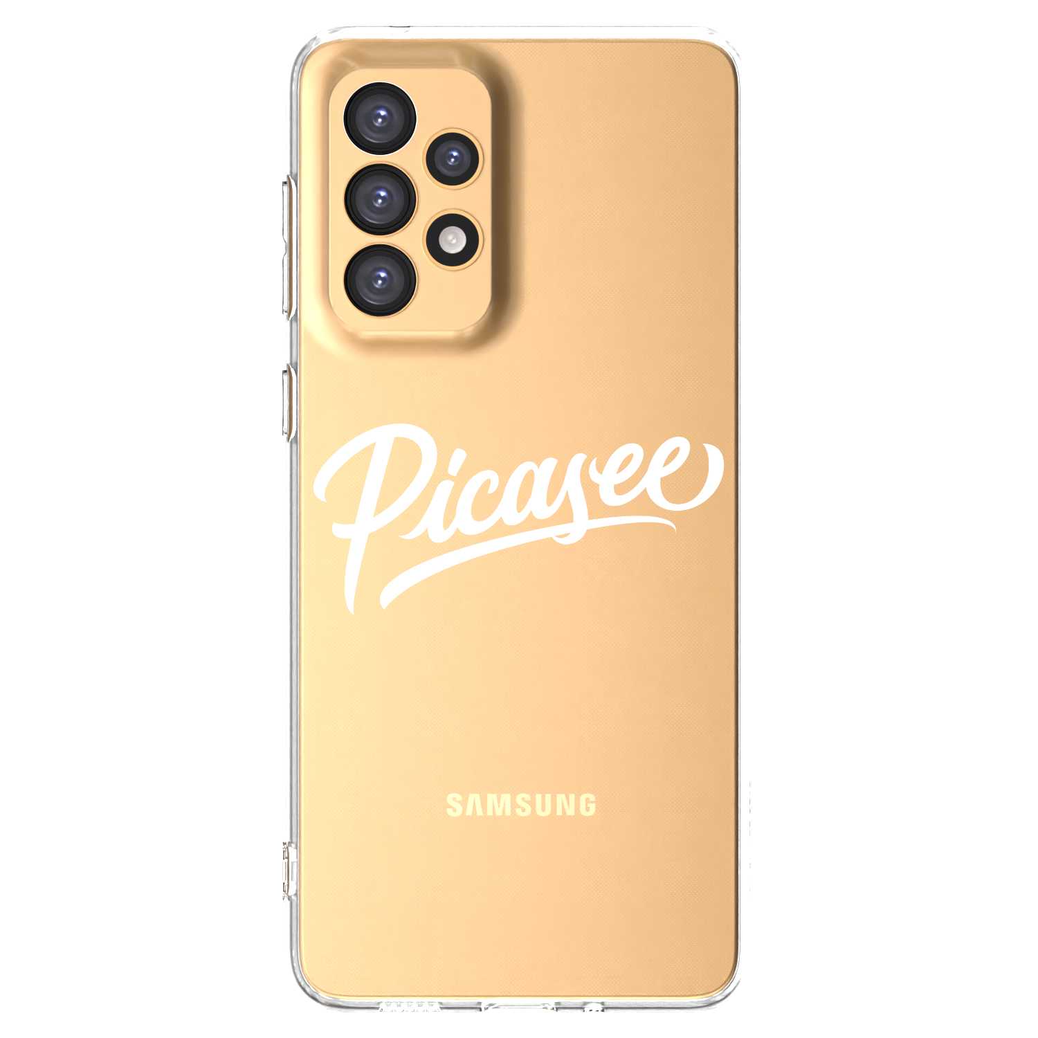 Picasee husă transparentă din silicon pentru Samsung Galaxy A33 5G A336 - Picasee - old logo - white