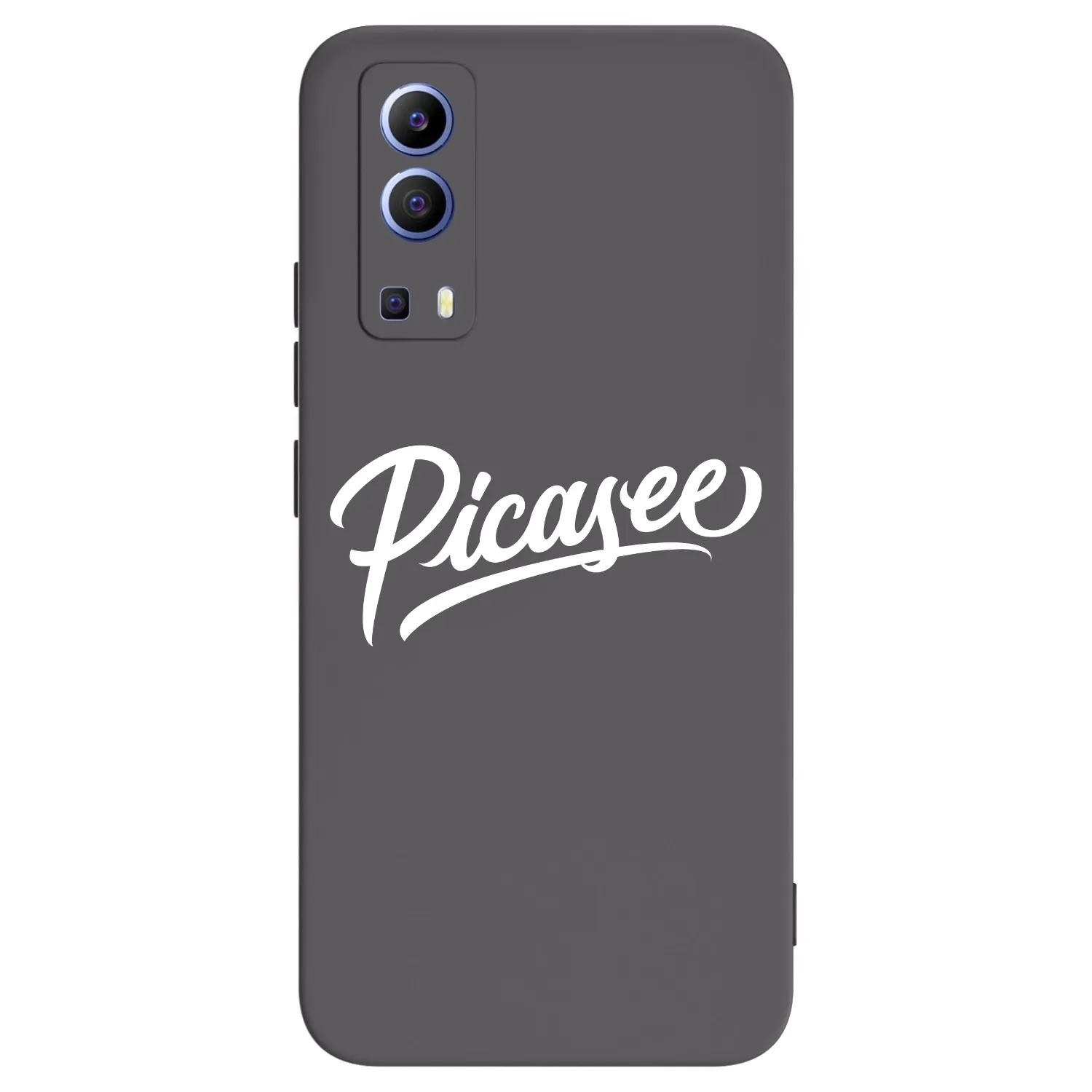 Picasee husă neagră din silicon pentru Vivo Y52 5G - Picasee - old logo - white