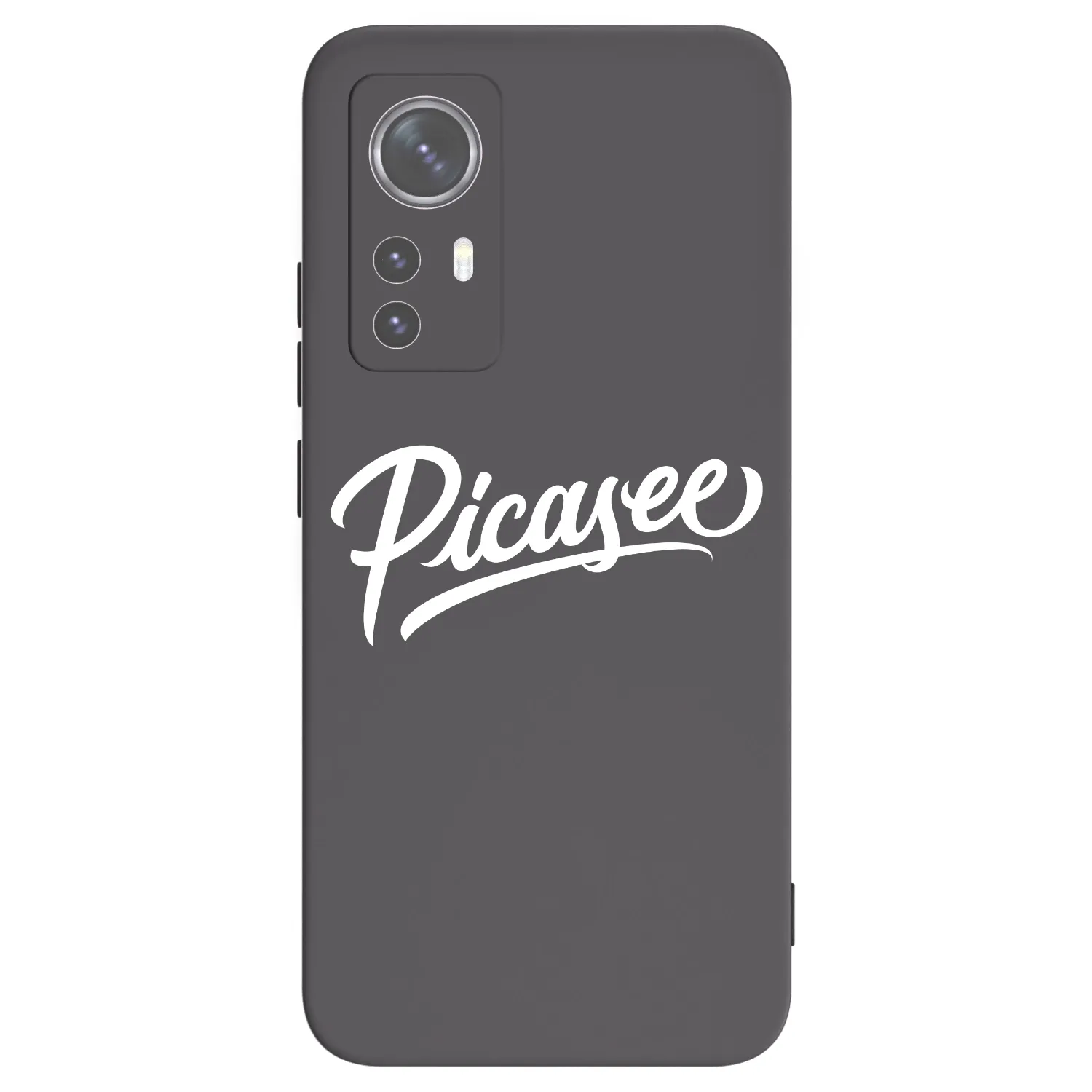 Picasee husă neagră din silicon pentru Xiaomi 12X - Picasee - old logo - white