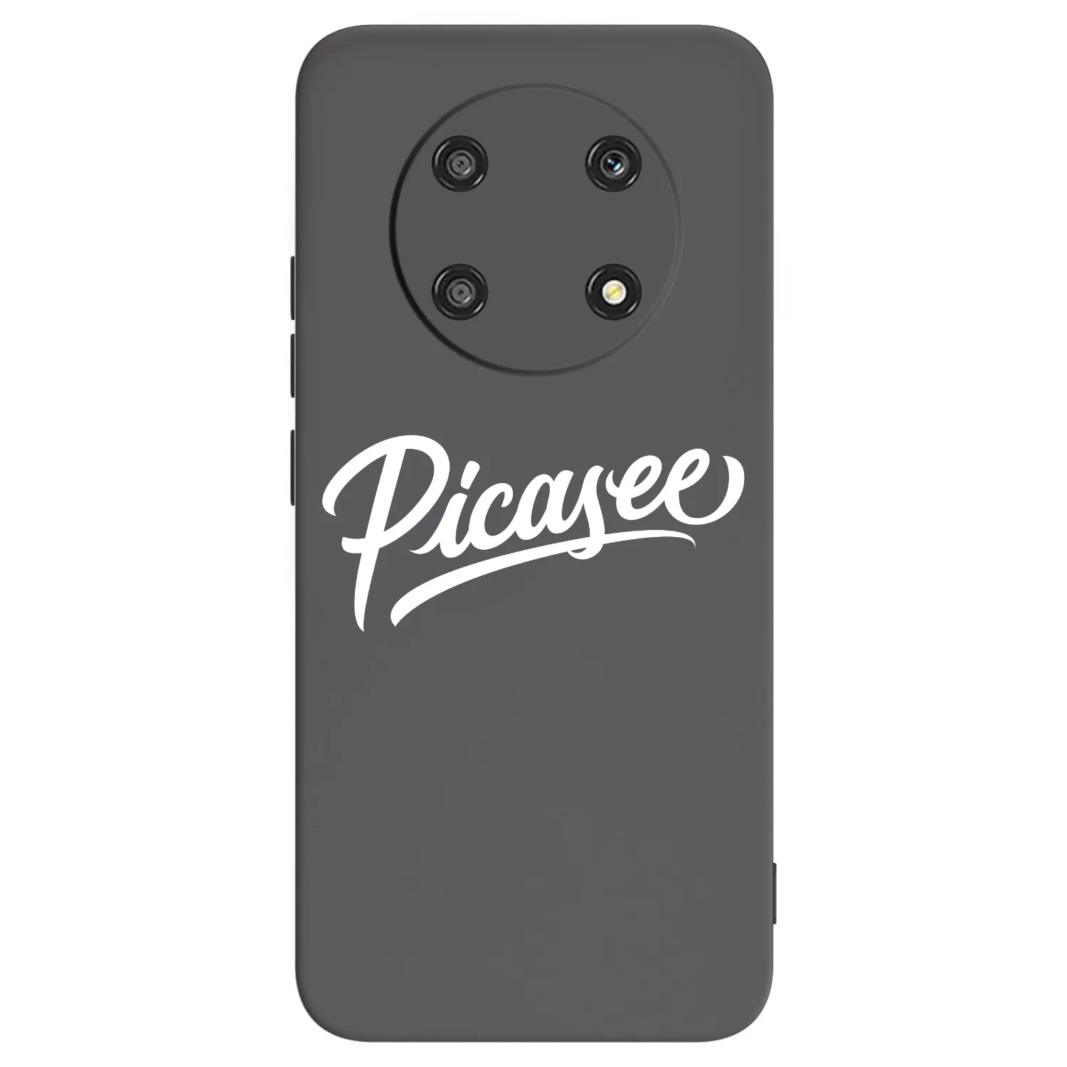 Picasee husă neagră din silicon pentru Honor Magic4 Lite 5G - Picasee - old logo - white