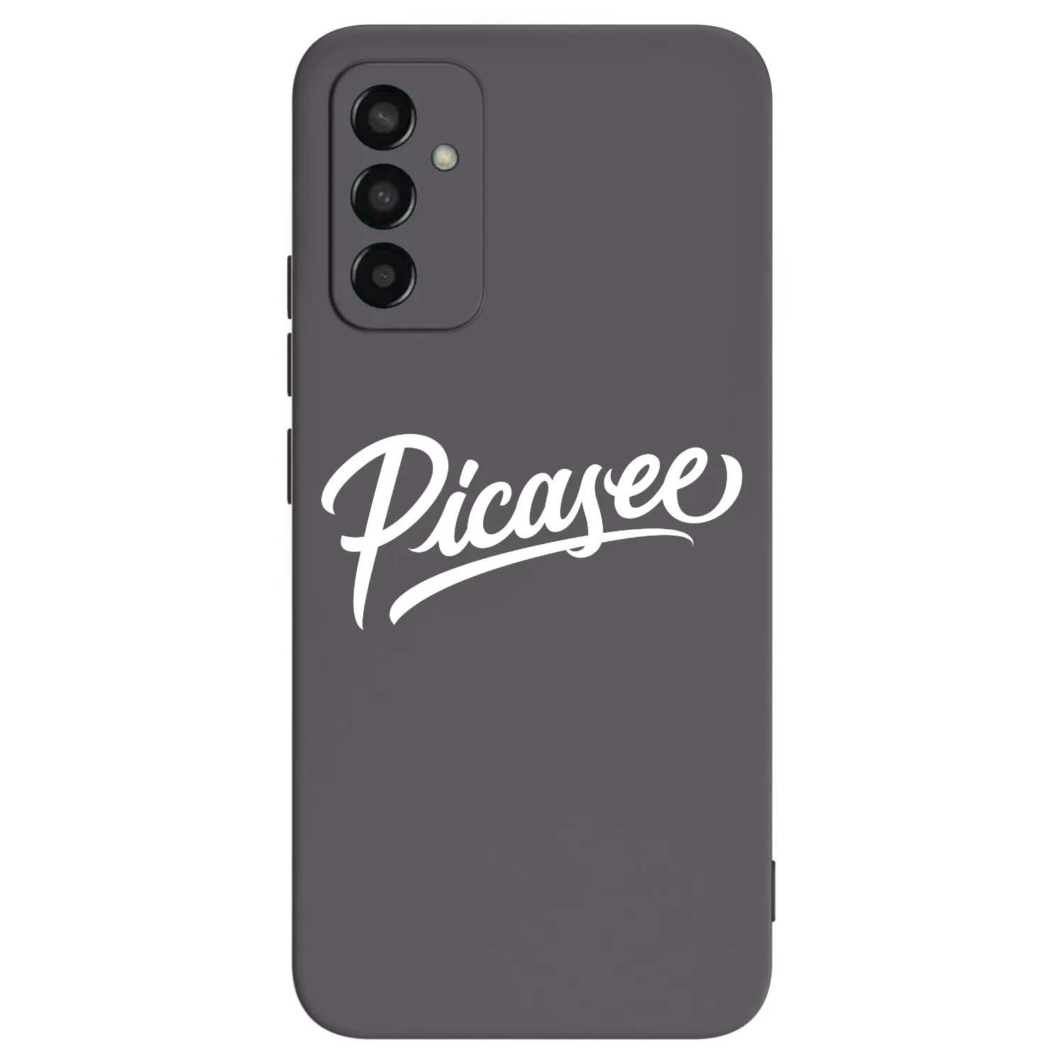 Picasee husă neagră din silicon pentru Samsung Galaxy M13 M135F - Picasee - old logo - white