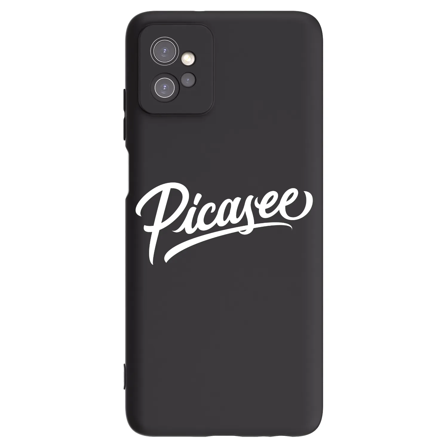Picasee husă neagră din silicon pentru Motorola Moto G32 - Picasee - old logo - white