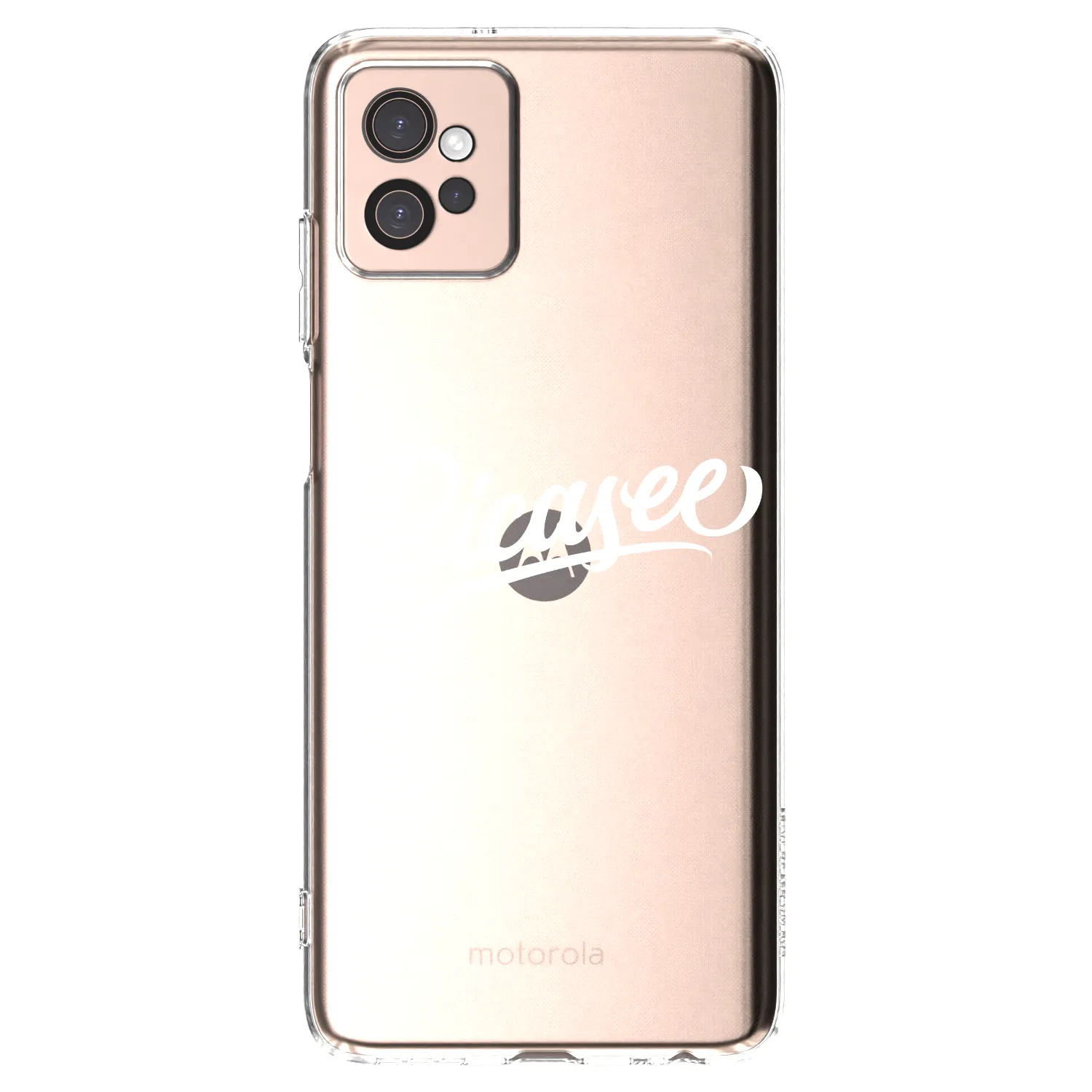 Picasee husă transparentă din silicon pentru Motorola Moto G32 - Picasee - old logo - white