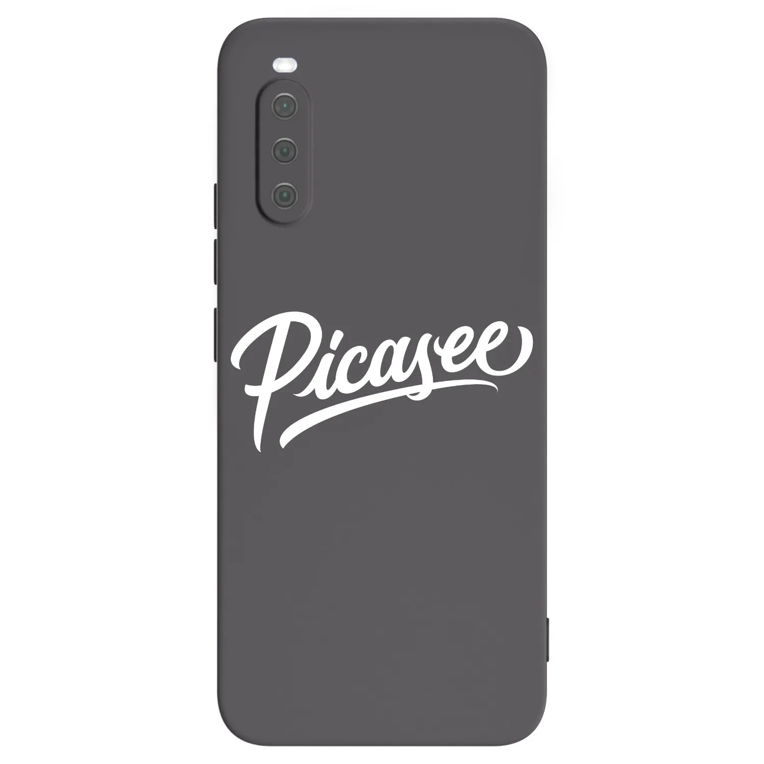 Picasee husă neagră din silicon pentru Sony Xperia 10 III - Picasee - old logo - white