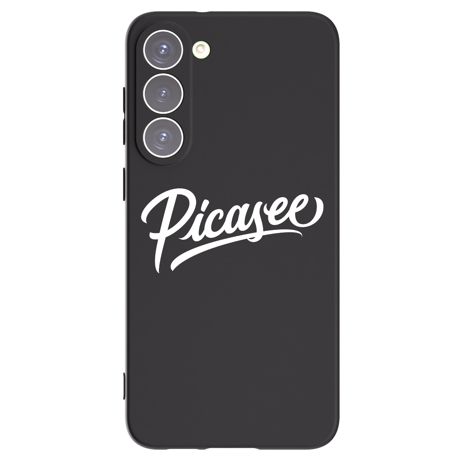 Picasee husă neagră din silicon pentru Samsung Galaxy S23+ 5G - Picasee - old logo - white