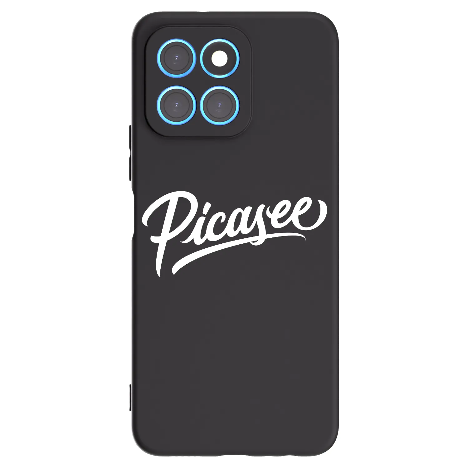 Picasee husă neagră din silicon pentru Honor X8 5G - Picasee - old logo - white