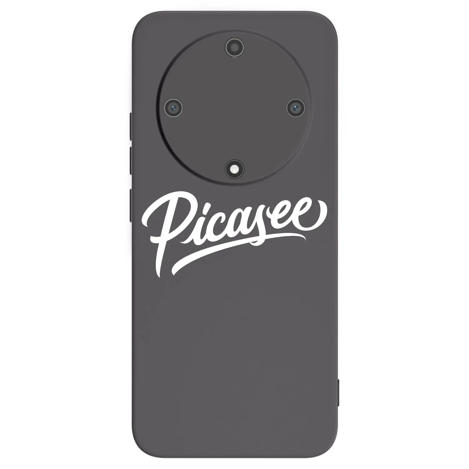 Picasee husă neagră din silicon pentru Honor Magic5 Lite 5G - Picasee - old logo - white