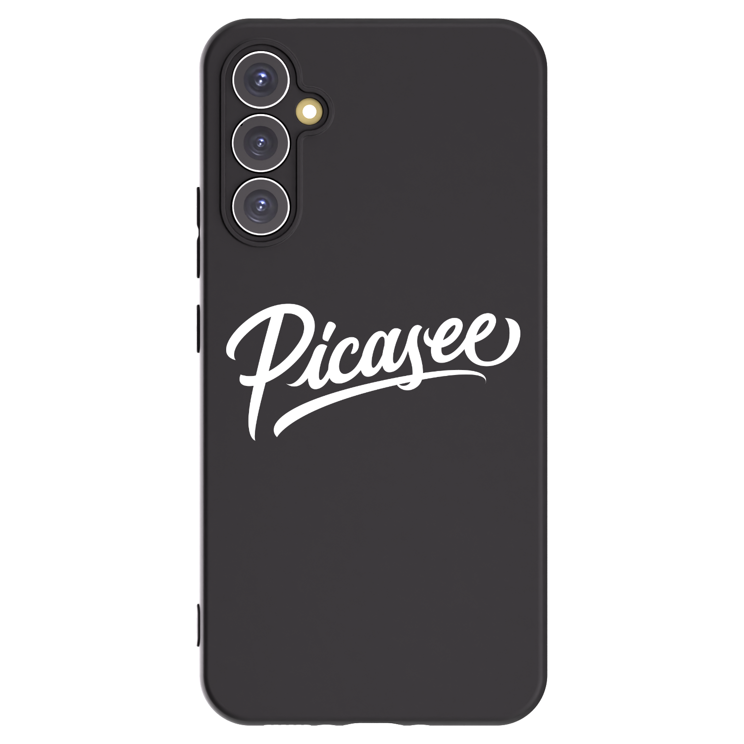Picasee husă neagră din silicon pentru Samsung Galaxy A34 5G A346B - Picasee - old logo - white