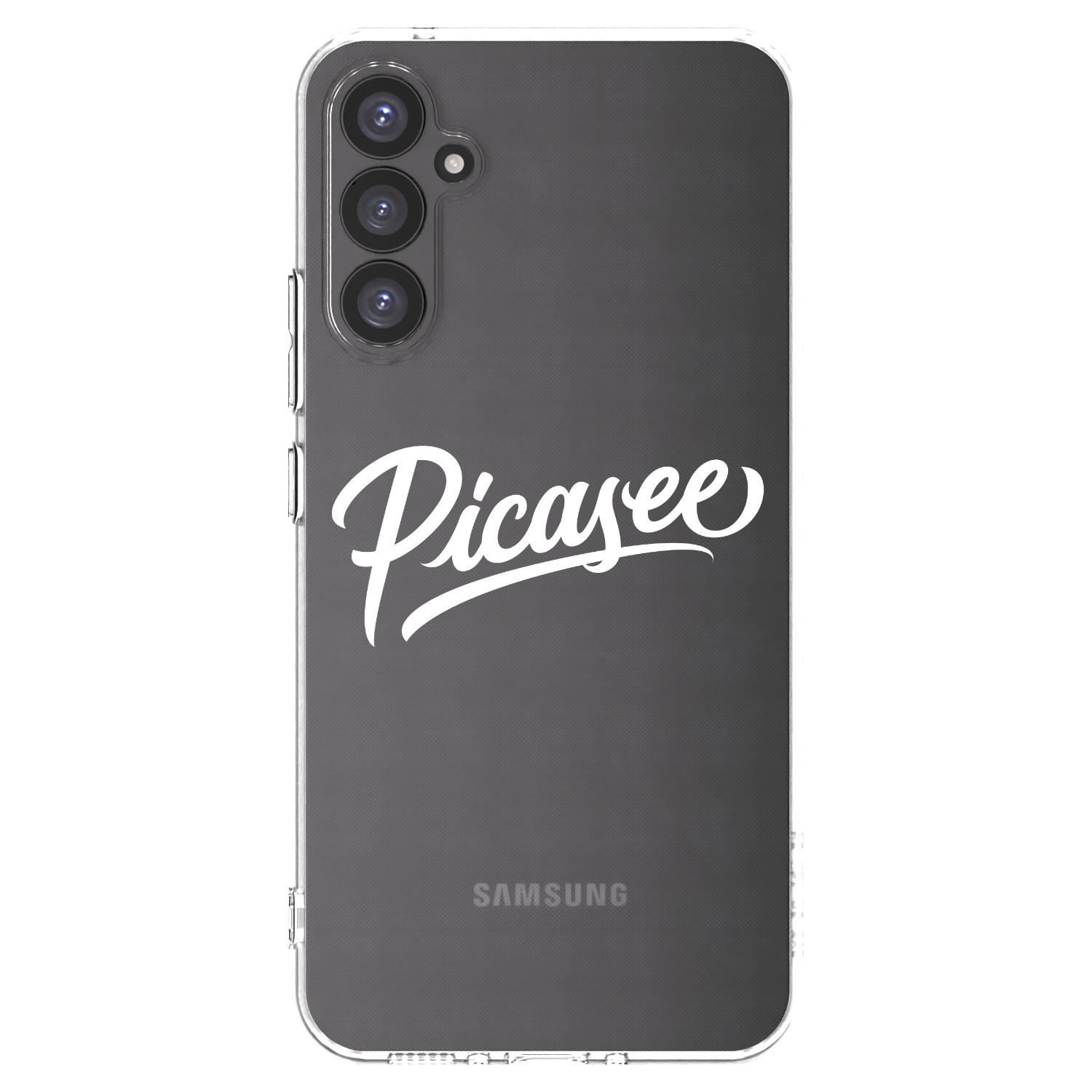 Picasee husă transparentă din silicon pentru Samsung Galaxy A34 5G A346B - Picasee - old logo - white