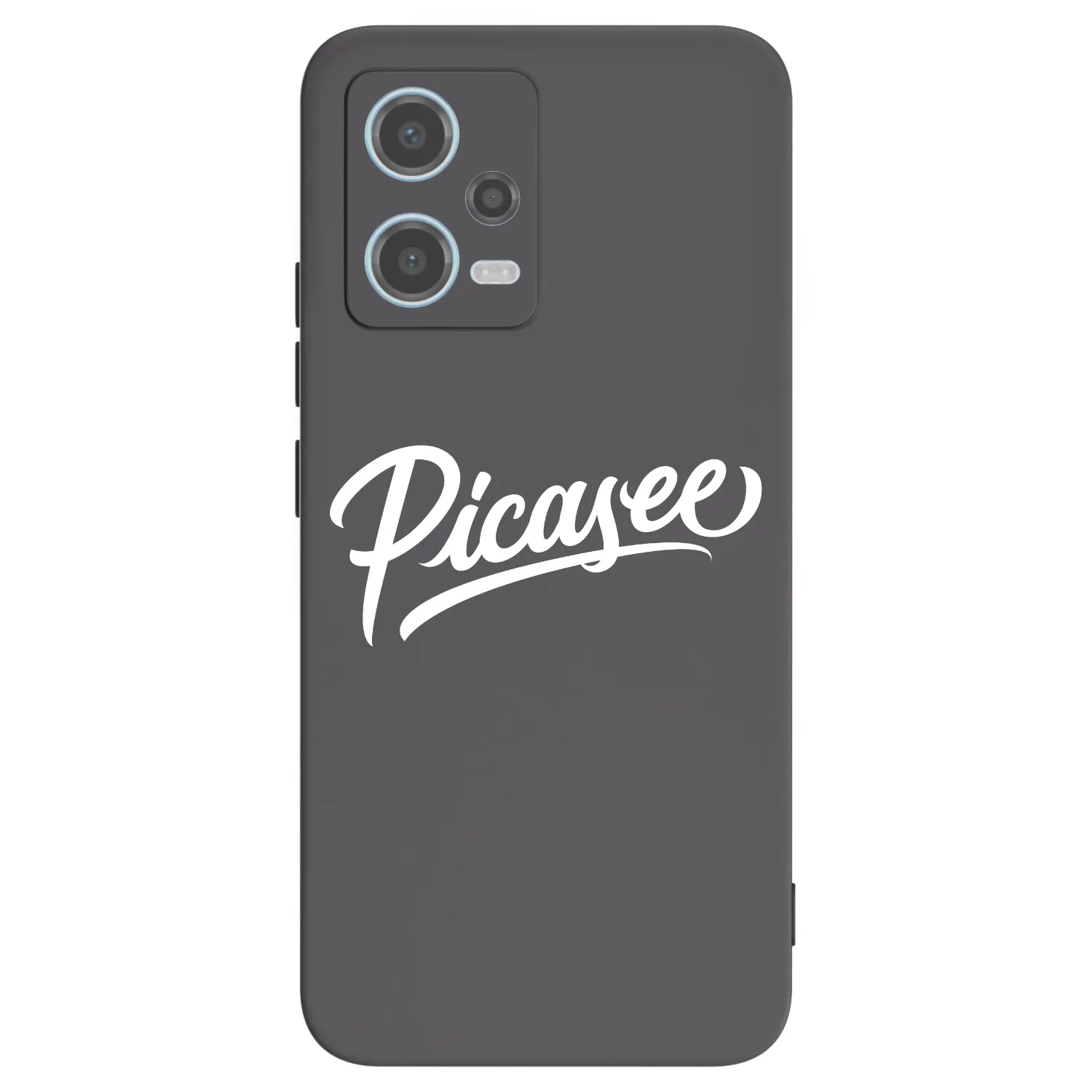 Picasee husă neagră din silicon pentru Xiaomi Redmi Note 12 5G - Picasee - old logo - white