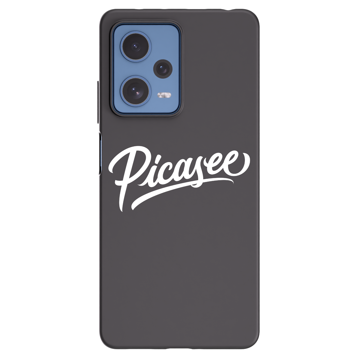 Picasee husă neagră din silicon pentru Xiaomi Redmi Note 12 Pro 5G - Picasee - old logo - white