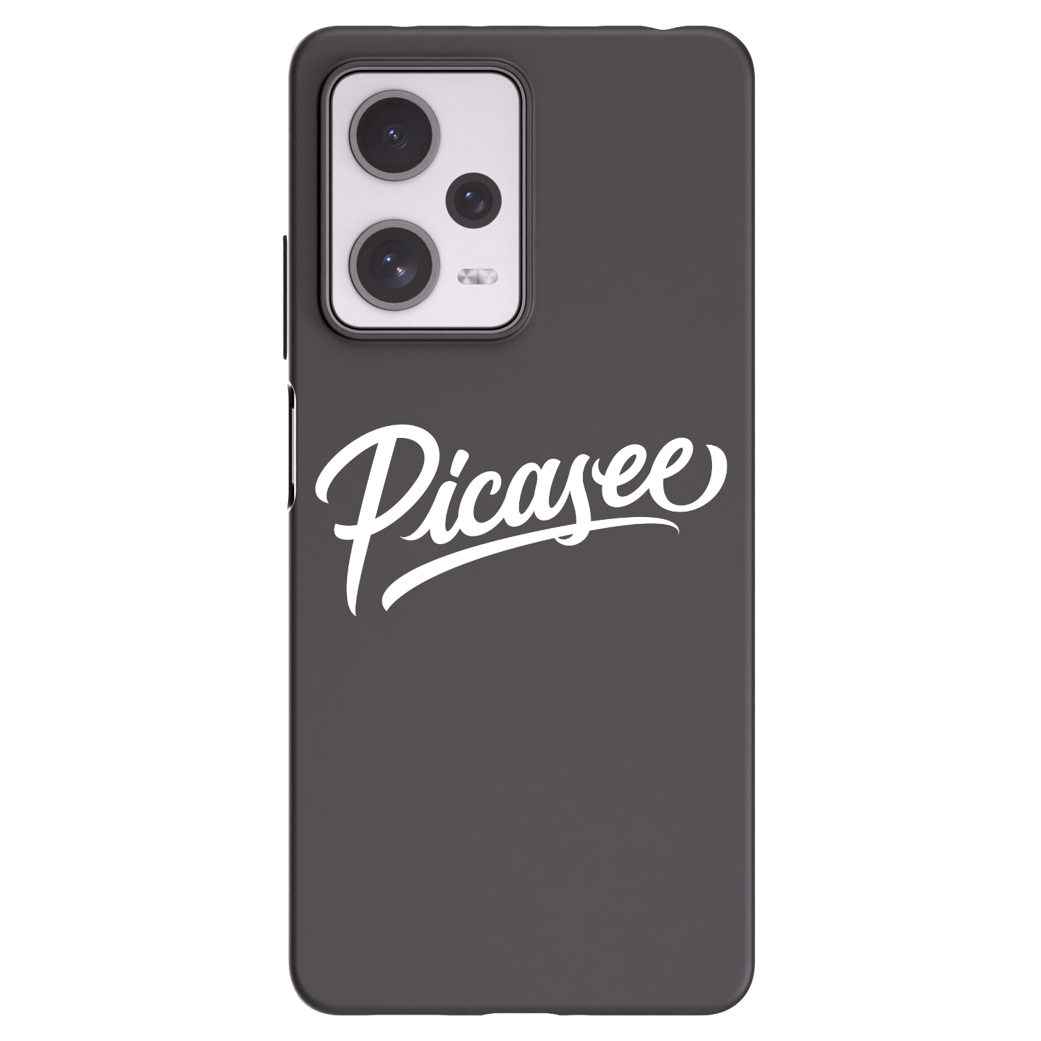 Picasee husă neagră din silicon pentru Xiaomi Redmi Note 12 Pro+ 5G - Picasee - old logo - white