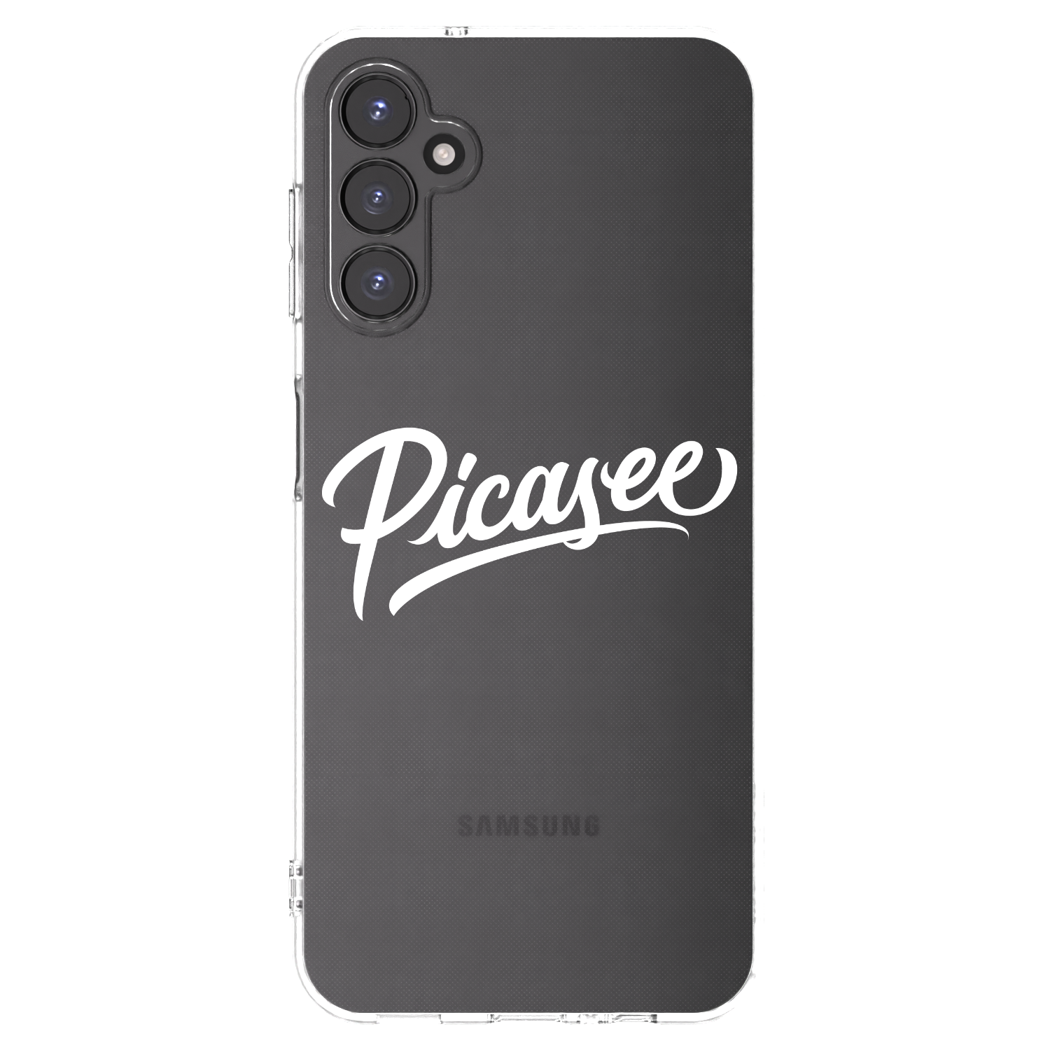 Picasee husă transparentă din silicon pentru Samsung Galaxy A14 4G A145R - Picasee - old logo - white