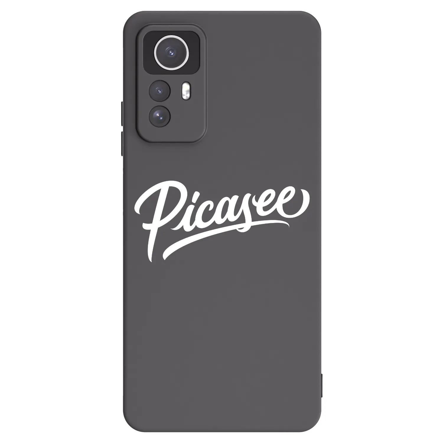 Picasee husă neagră din silicon pentru Xiaomi Redmi Note 12S - Picasee - old logo - white