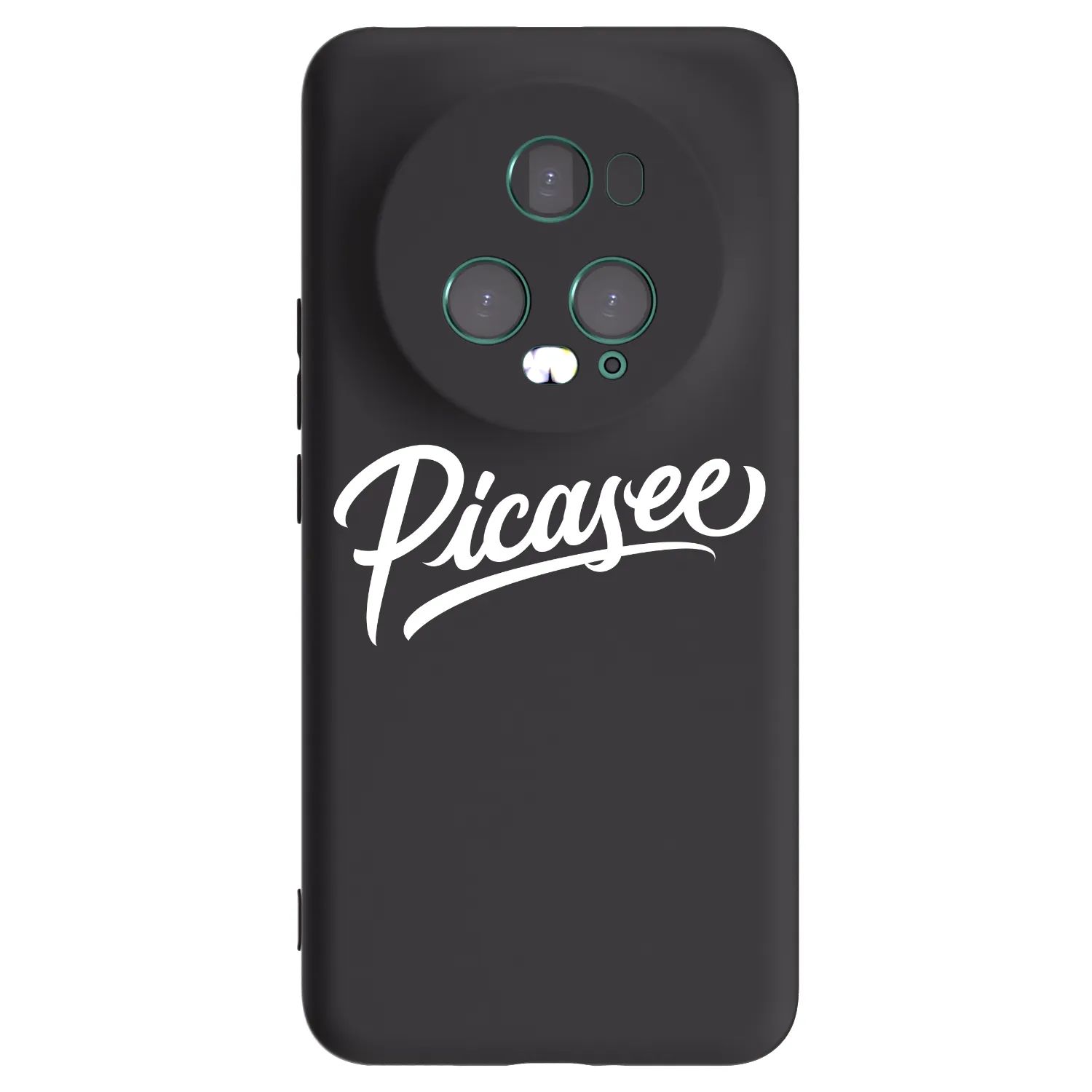Picasee husă neagră din silicon pentru Honor Magic5 Pro - Picasee - old logo - white