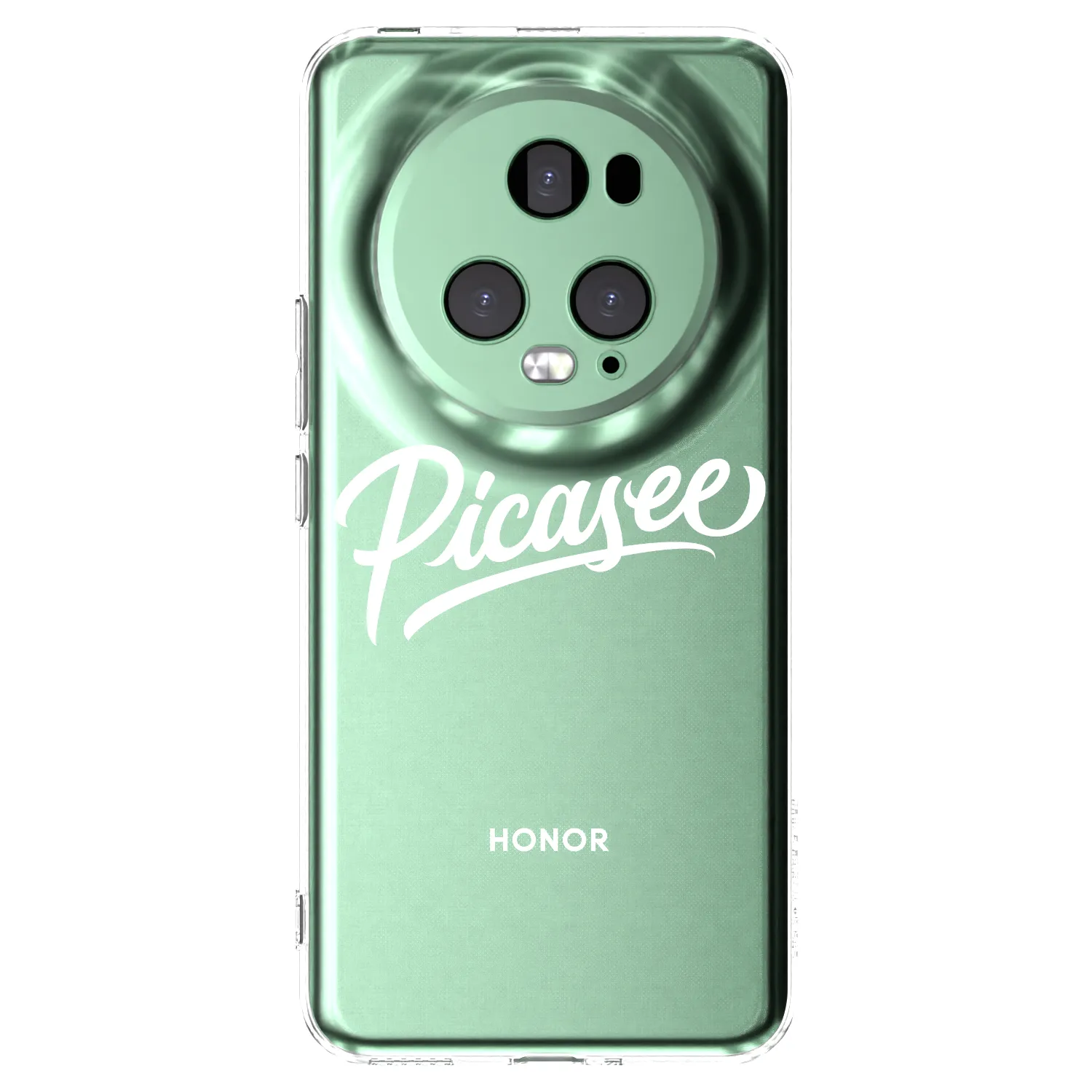 Picasee husă transparentă din silicon pentru Honor Magic5 Pro - Picasee - old logo - white