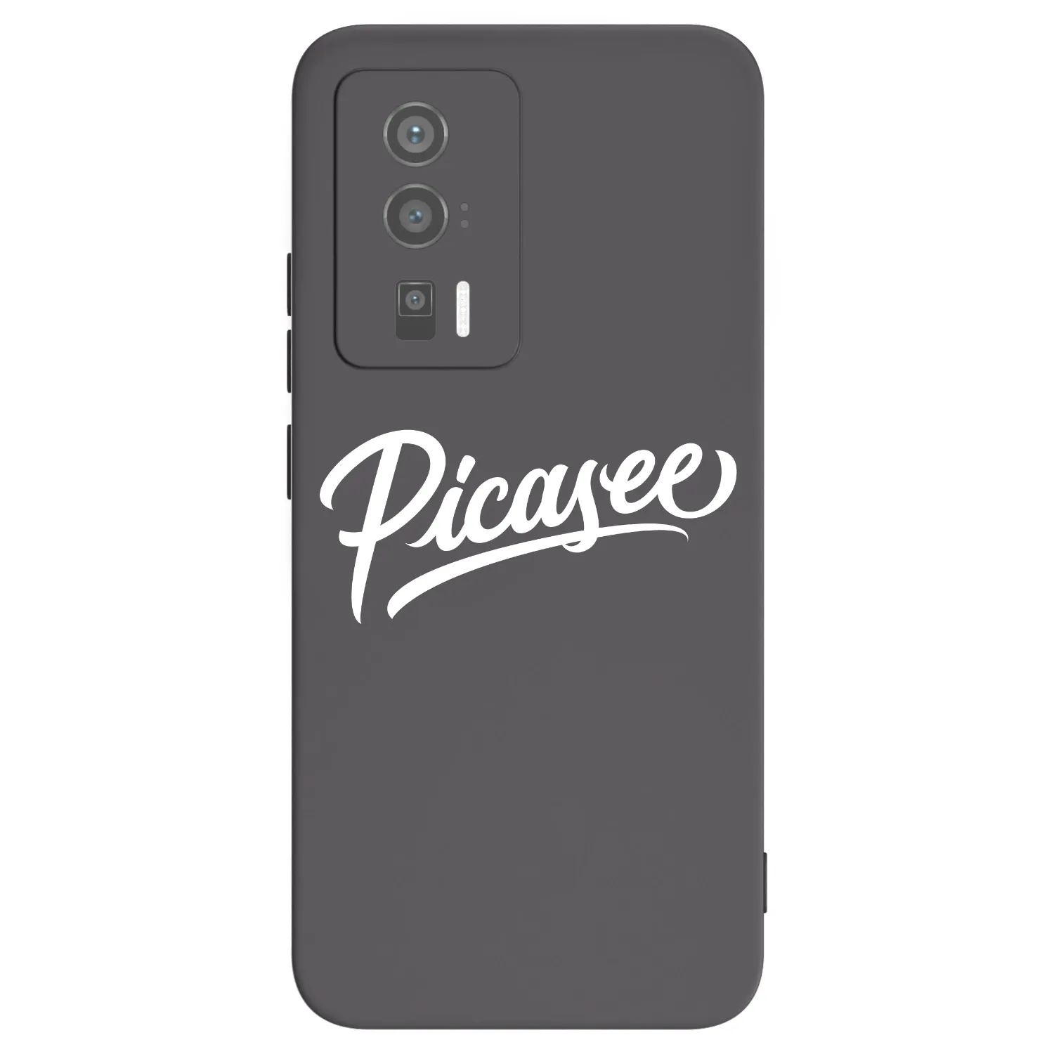 Picasee husă neagră din silicon pentru Xiaomi Poco F5 Pro 5G - Picasee - old logo - white