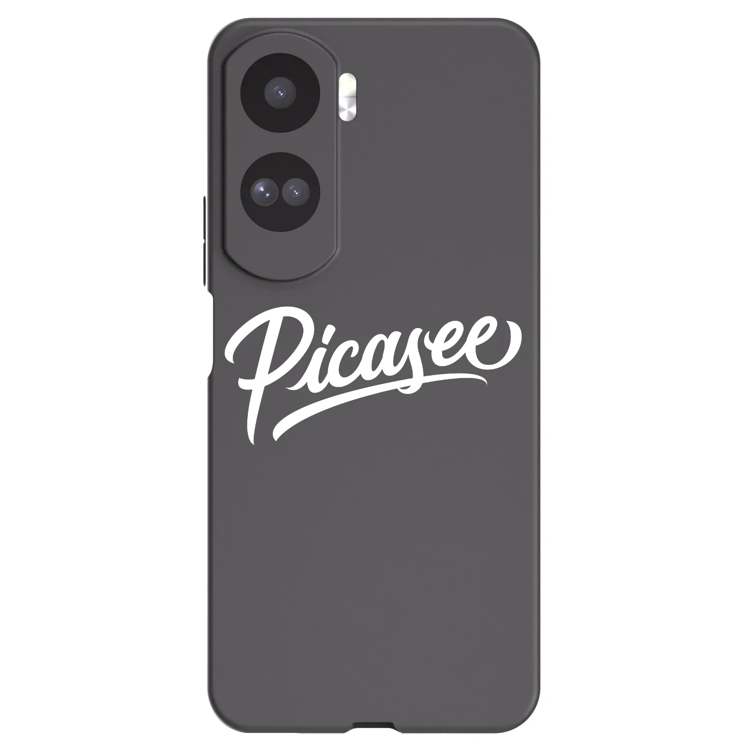 Picasee husă neagră din silicon pentru Honor 90 Lite 5G - Picasee - old logo - white