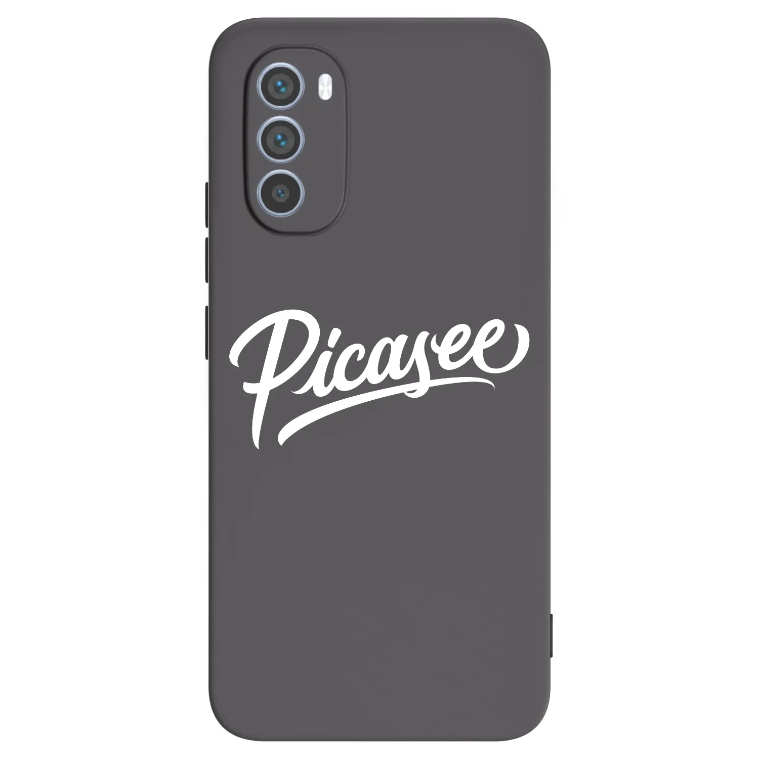 Picasee husă neagră din silicon pentru Motorola Moto G62 - Picasee - old logo - white