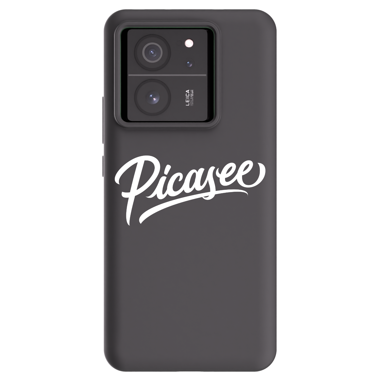 Picasee husă neagră din silicon pentru Xiaomi 13T - Picasee - old logo - white