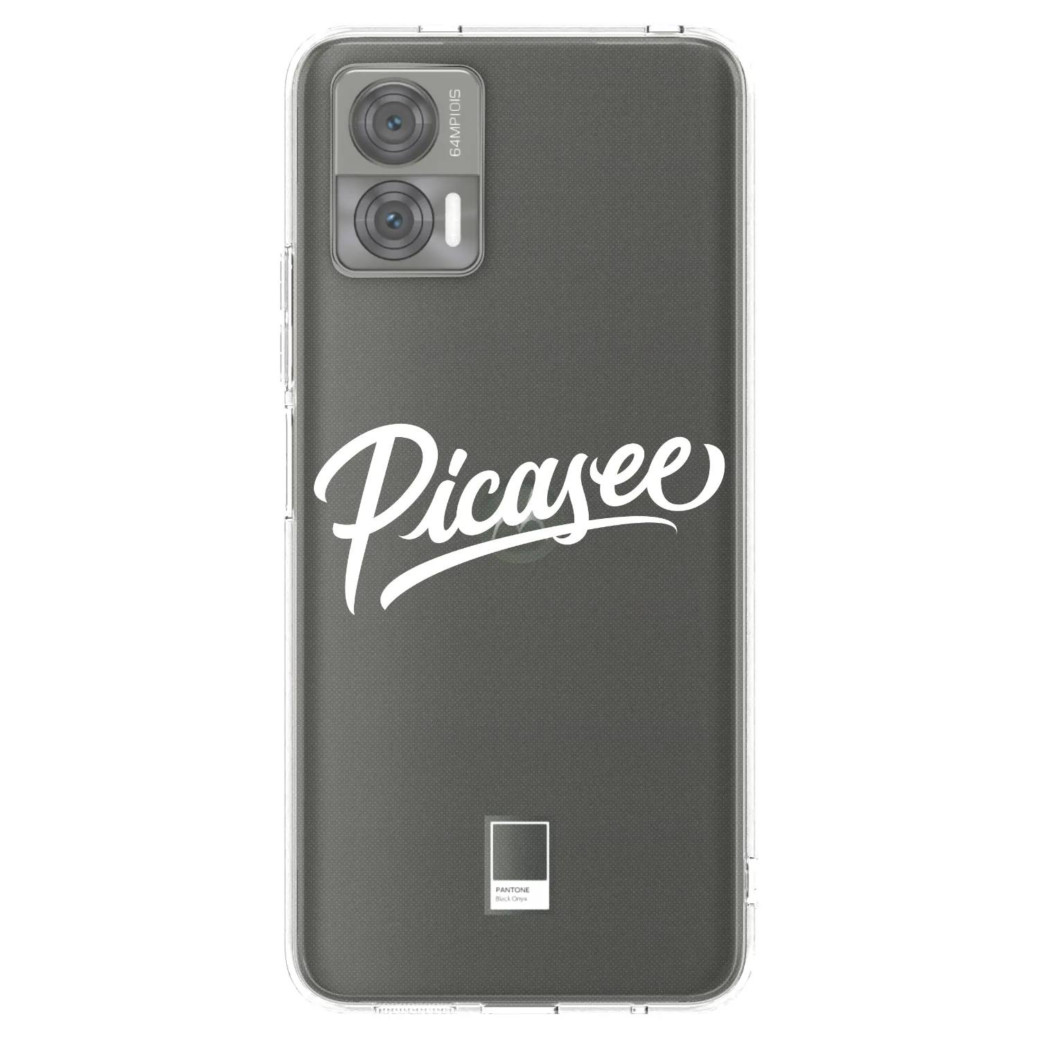 Picasee husă transparentă din silicon pentru Motorola Edge 30 Neo - Picasee - old logo - white