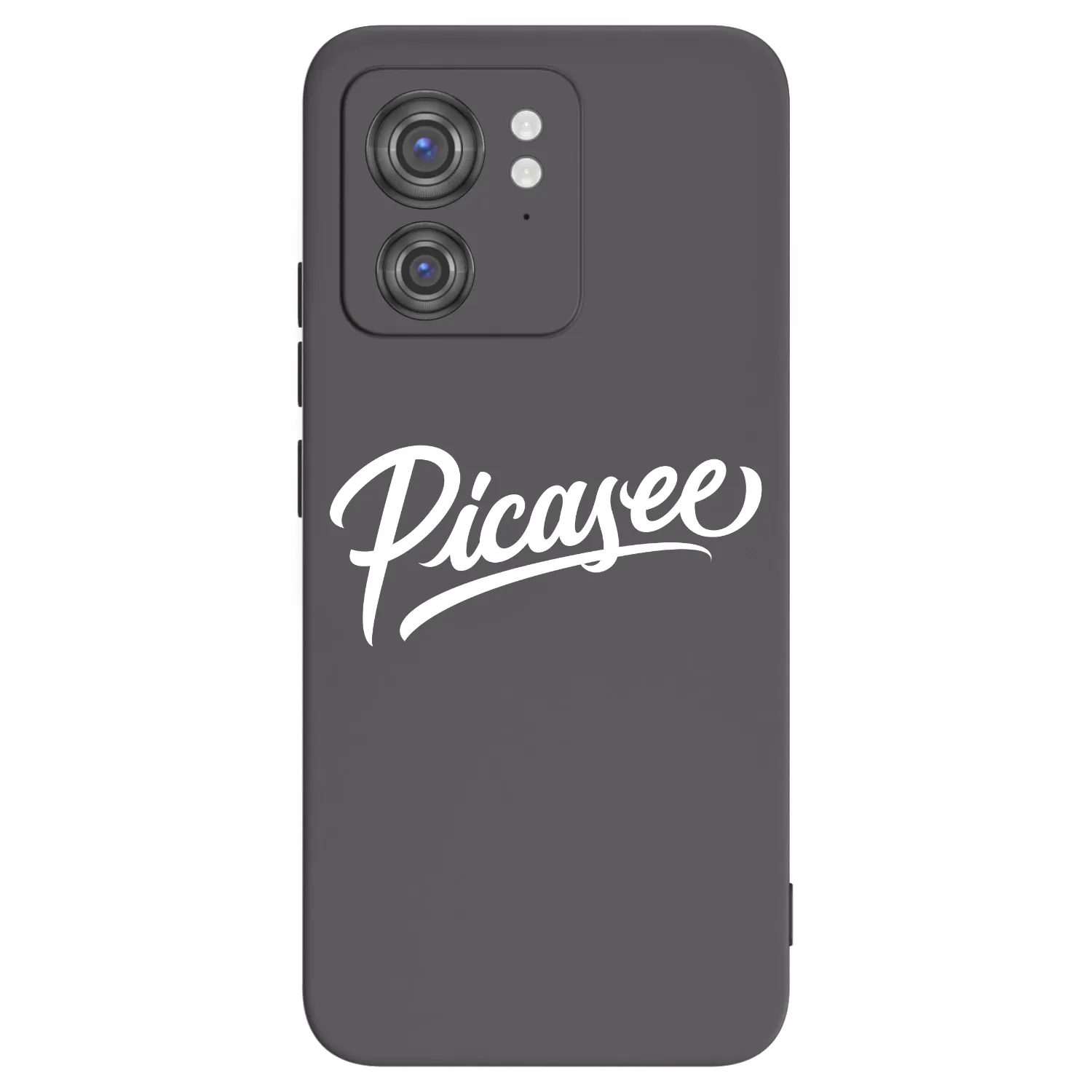 Picasee husă neagră din silicon pentru Motorola Edge 40 - Picasee - old logo - white