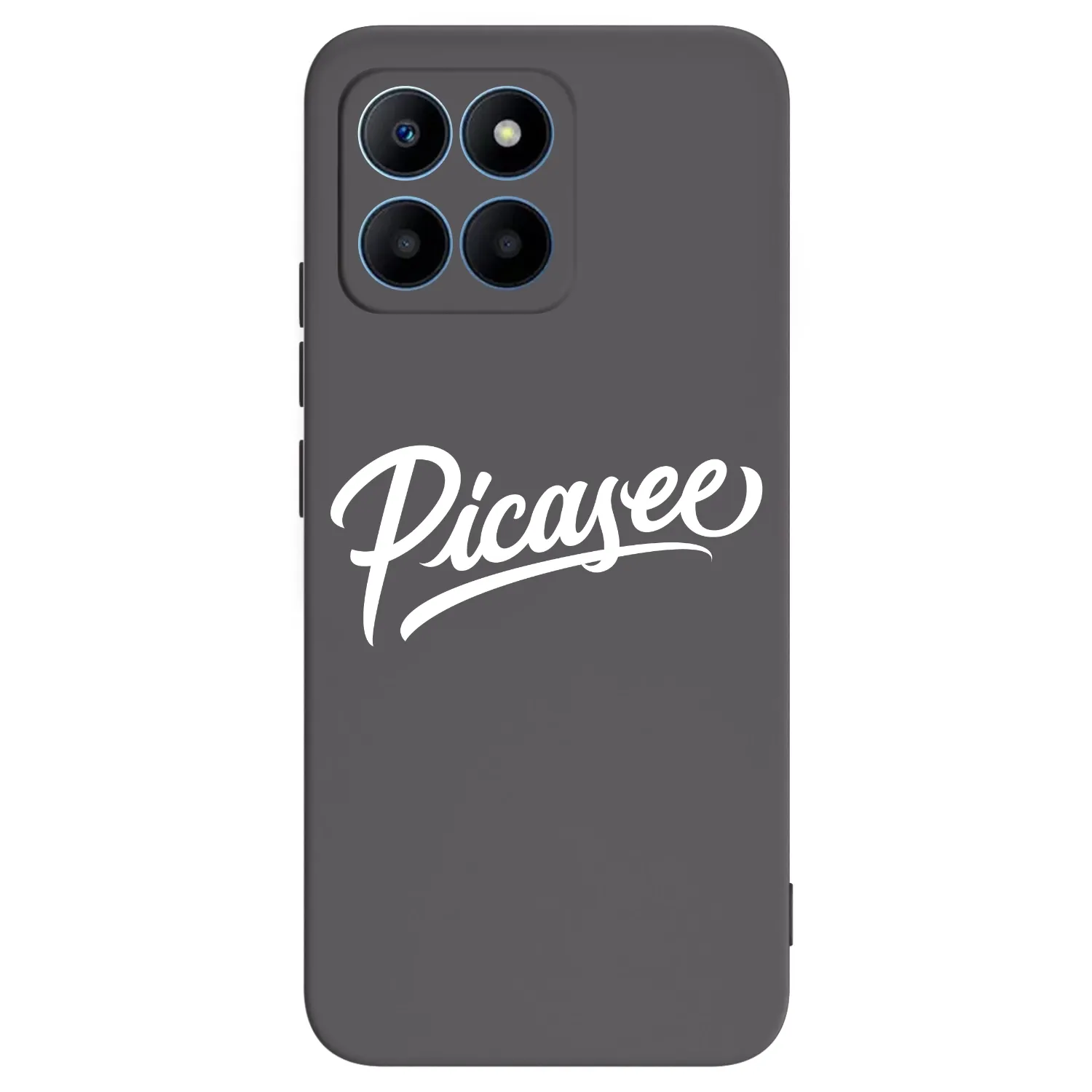 Picasee husă neagră din silicon pentru Honor 70 Lite - Picasee - old logo - white