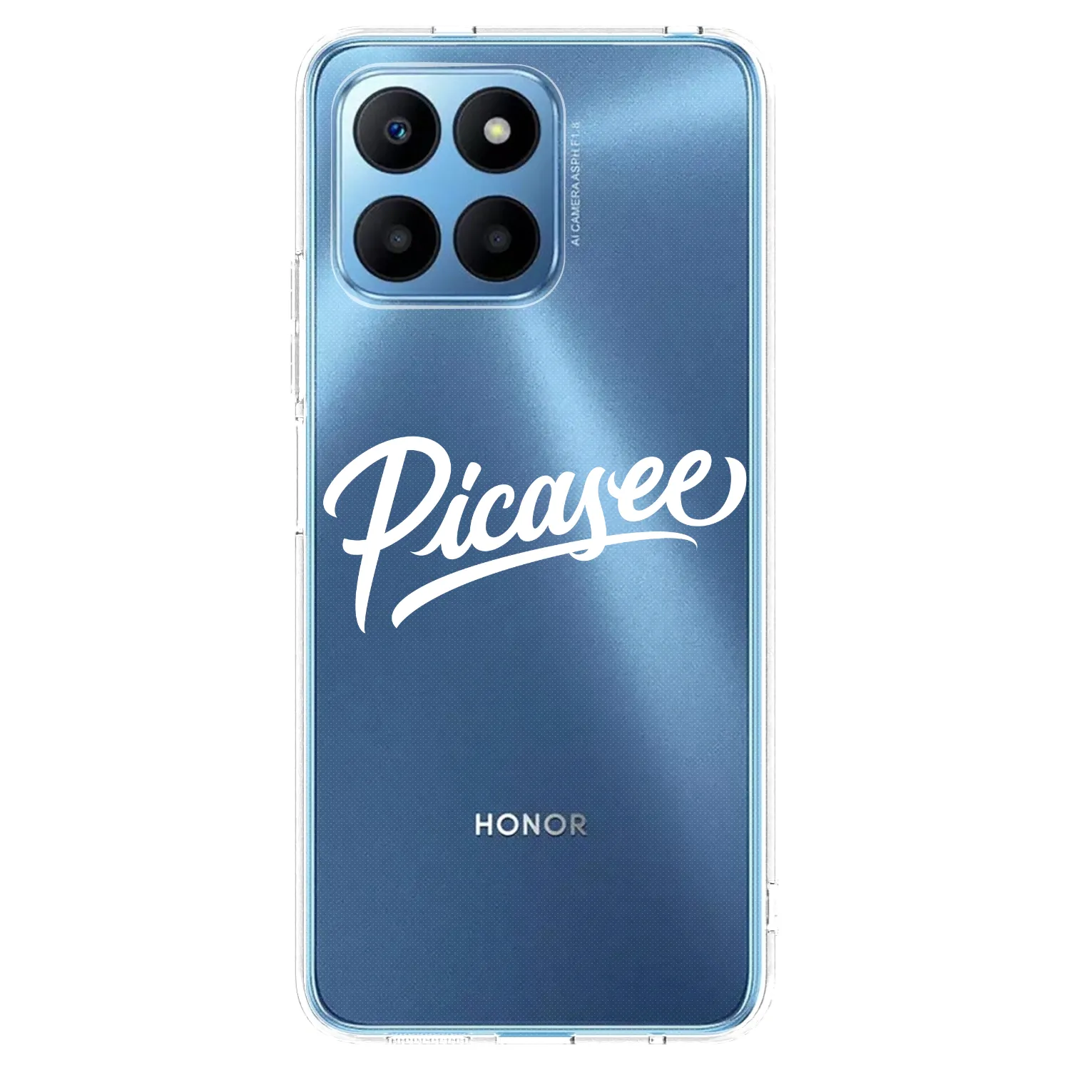 Picasee husă transparentă din silicon pentru Honor 70 Lite - Picasee - old logo - white