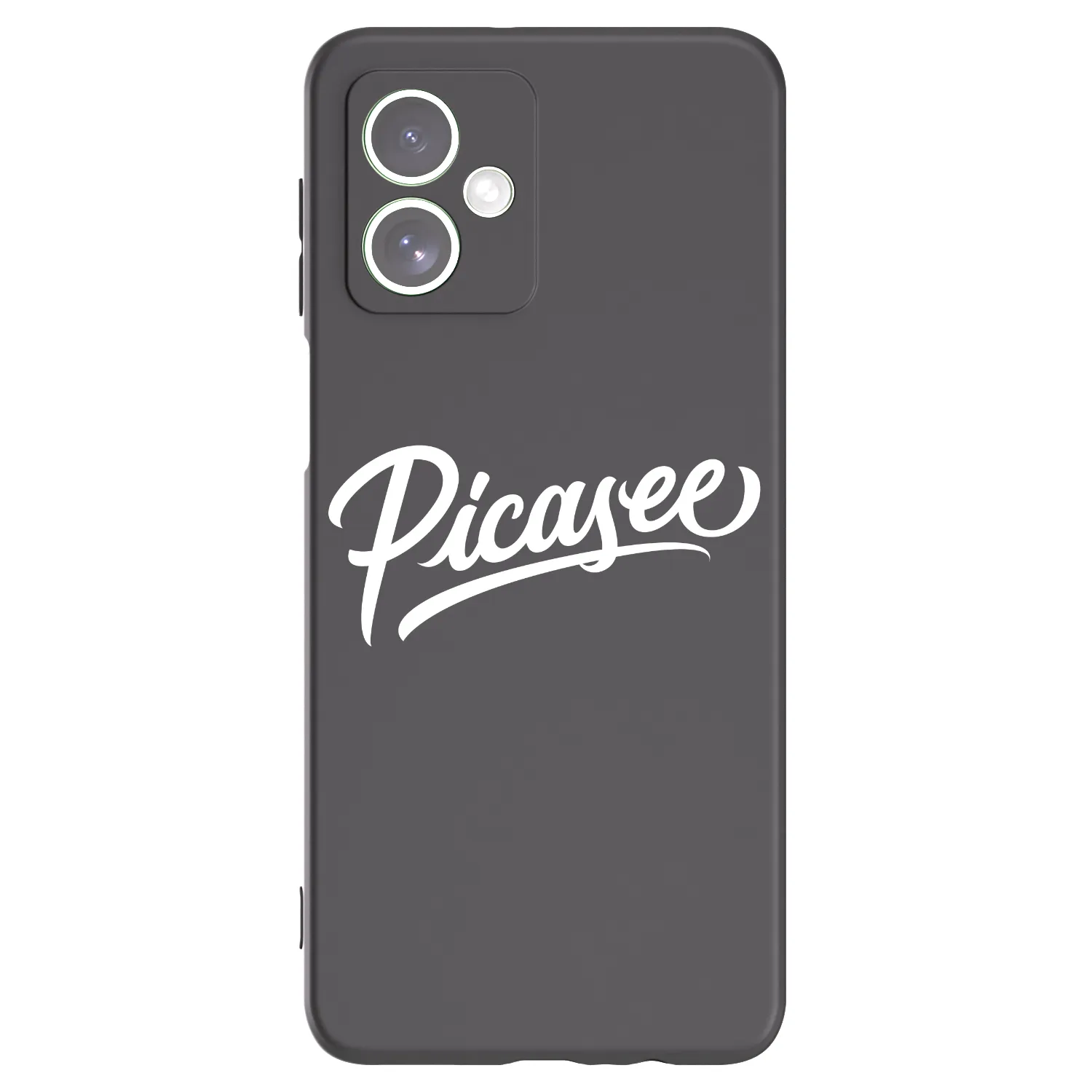 Picasee husă neagră din silicon pentru Motorola Moto G54 5G - Picasee - old logo - white
