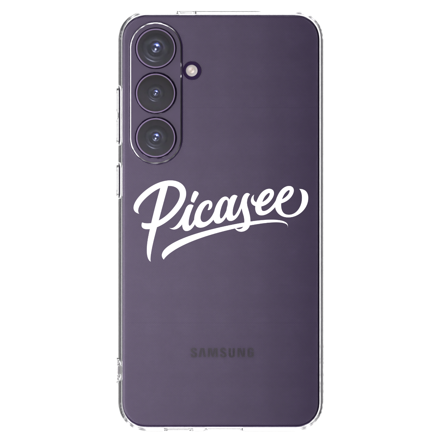 Picasee husă transparentă din silicon pentru Samsung Galaxy S24+ S926B 5G - Picasee - old logo - white