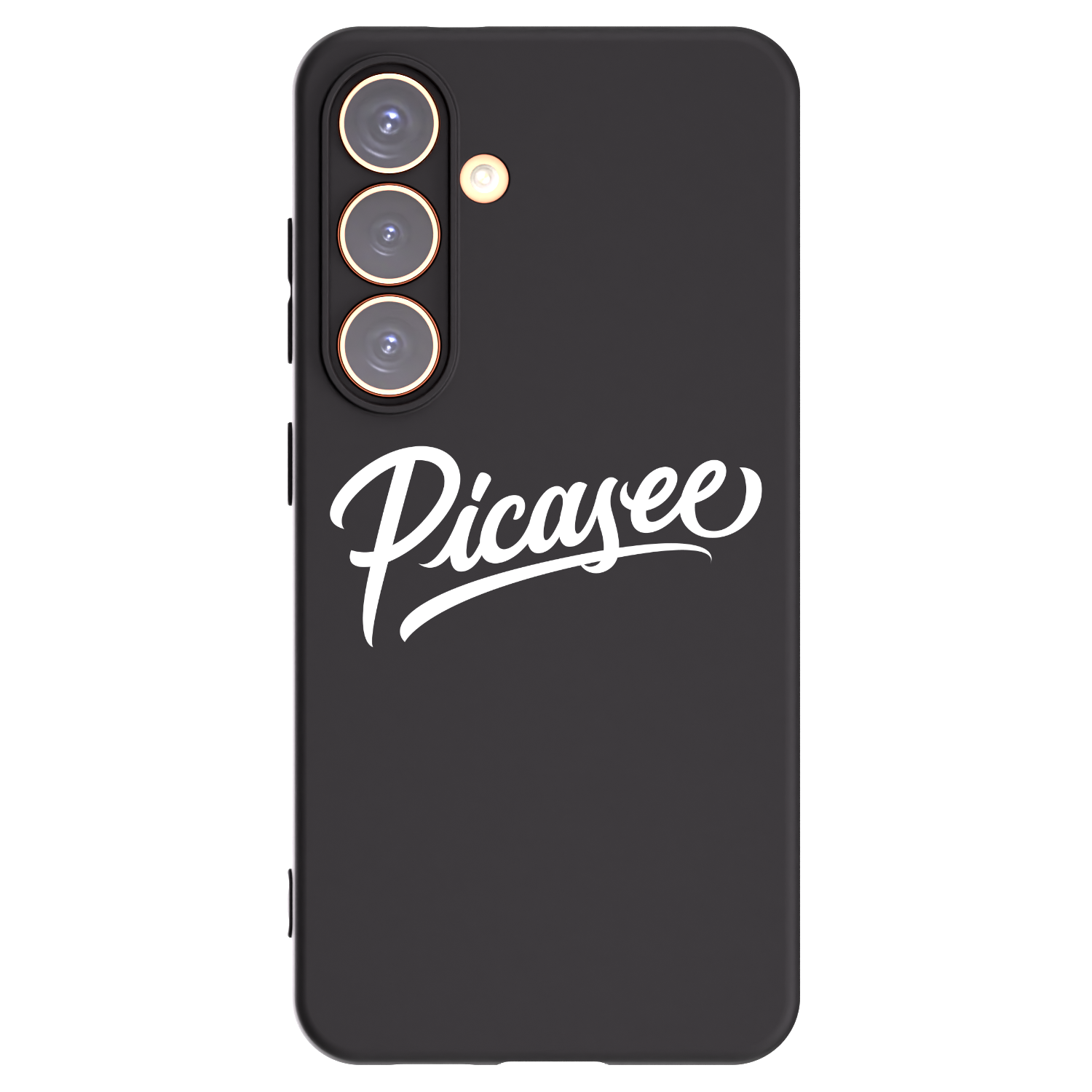 Picasee husă neagră din silicon pentru Samsung Galaxy S24 S921B 5G - Picasee - old logo - white