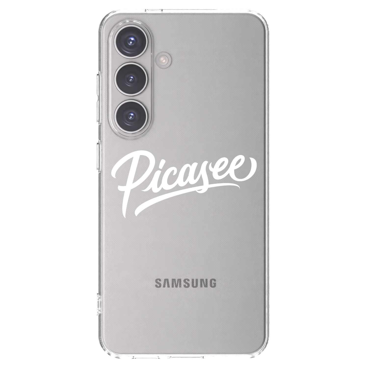 Picasee husă transparentă din silicon pentru Samsung Galaxy S24 S921B 5G - Picasee - old logo - white
