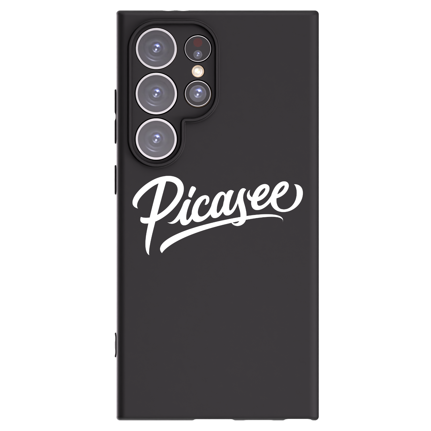 Picasee husă neagră din silicon pentru Samsung Galaxy S24 Ultra S928B 5G - Picasee - old logo - white