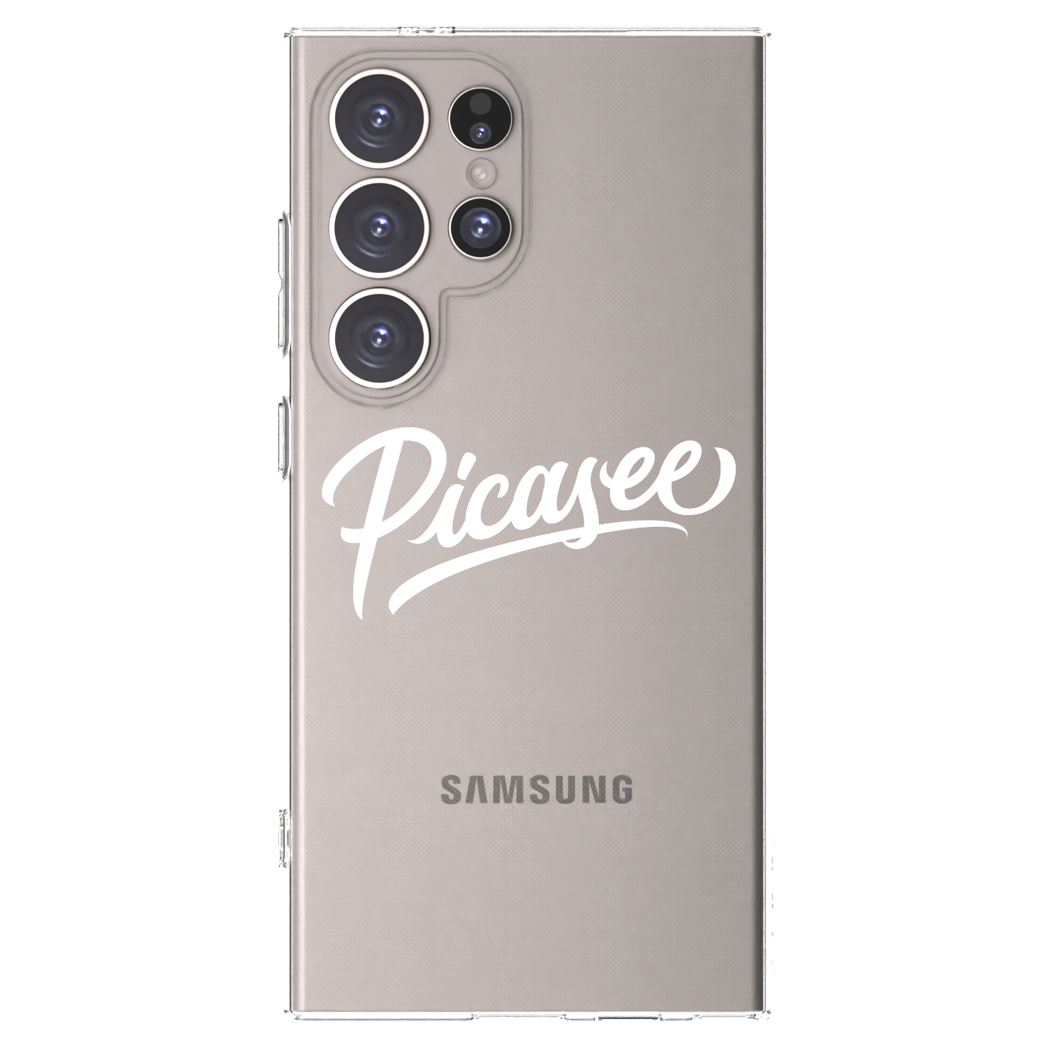 Picasee husă transparentă din silicon pentru Samsung Galaxy S24 Ultra S928B 5G - Picasee - old logo - white