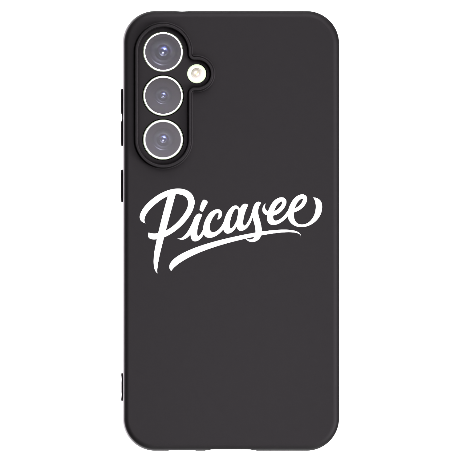 Picasee husă neagră din silicon pentru Samsung Galaxy S23 FE S711B - Picasee - old logo - white