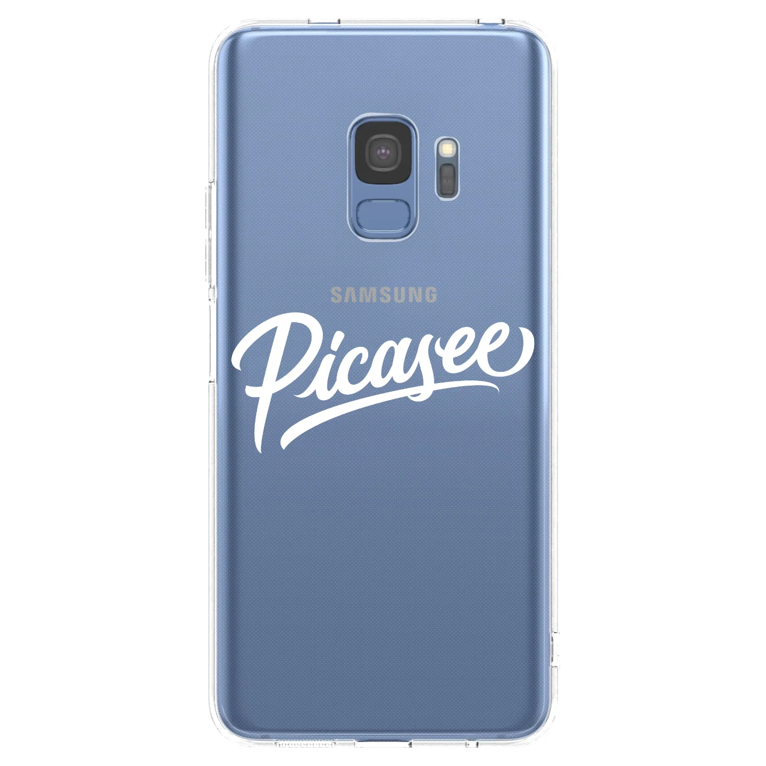 Picasee husă transparentă din silicon pentru Samsung Galaxy S9 G960F - Picasee - old logo - white