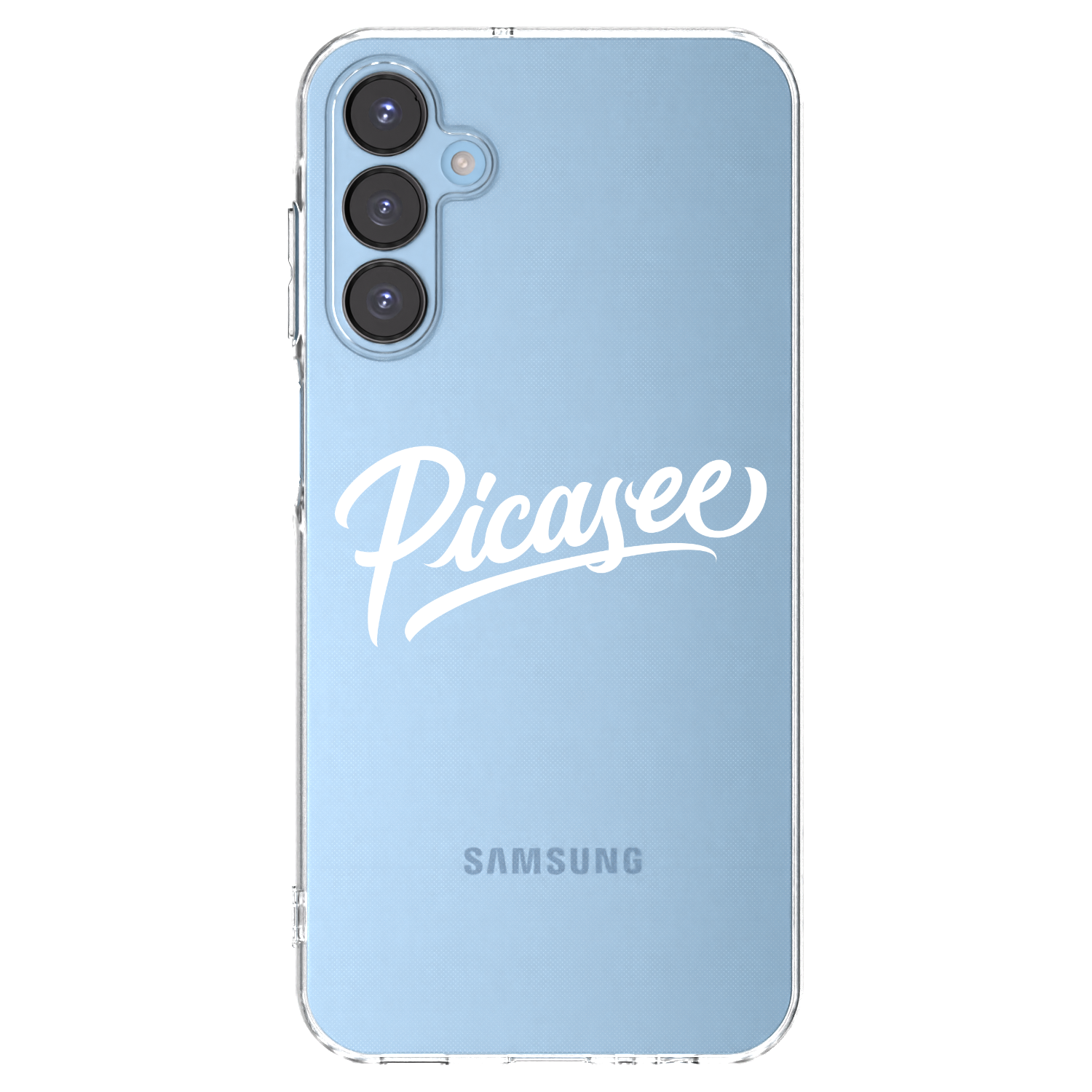 Picasee husă transparentă din silicon pentru Samsung Galaxy A15 A156B 5G - Picasee - old logo - white
