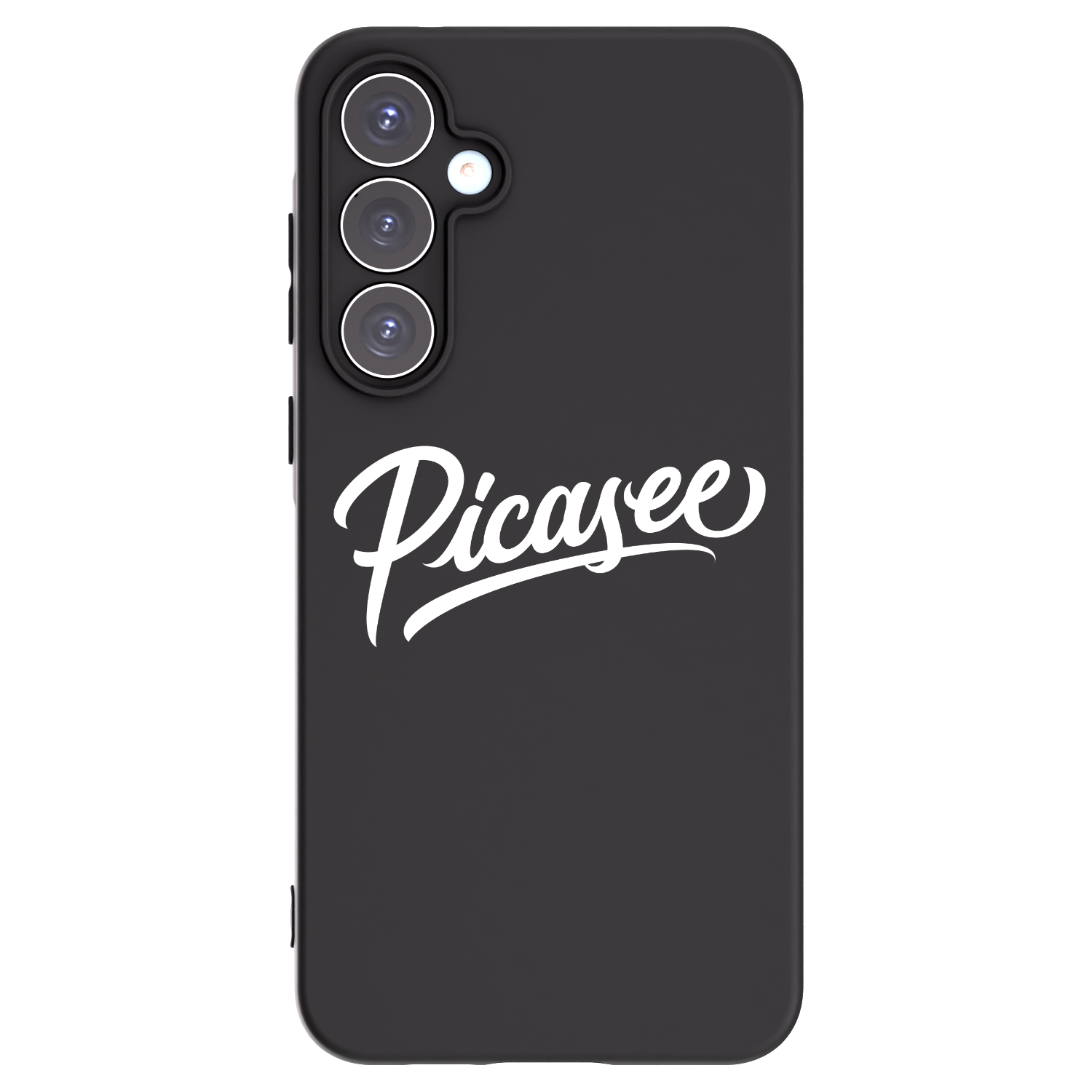 Picasee husă neagră din silicon pentru Samsung Galaxy A55 5G A556B - Picasee - old logo - white
