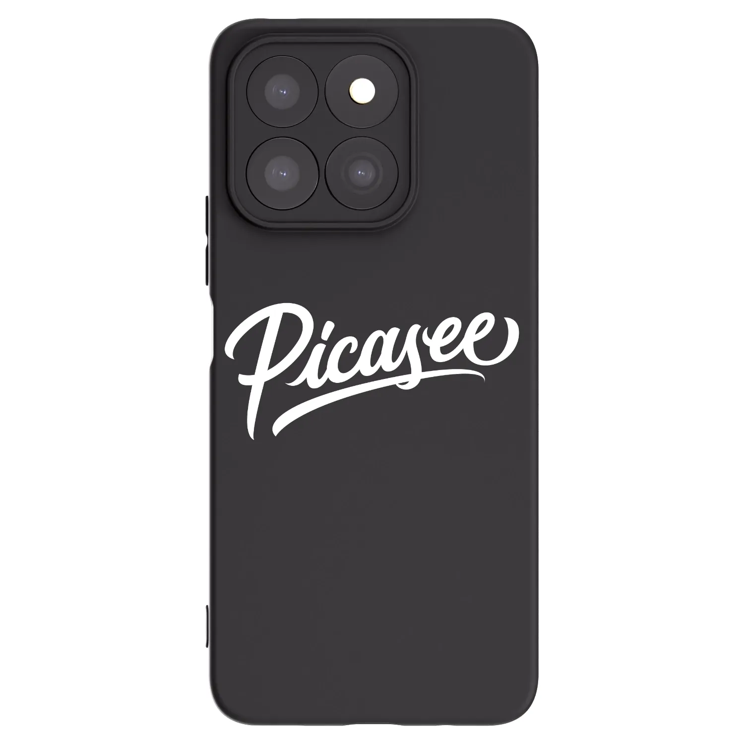 Picasee husă neagră din silicon pentru Honor X8b - Picasee - old logo - white