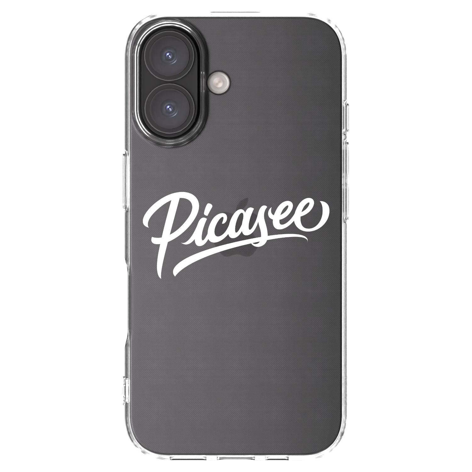 Picasee husă transparentă din silicon pentru Apple iPhone 16 - Picasee - old logo - white
