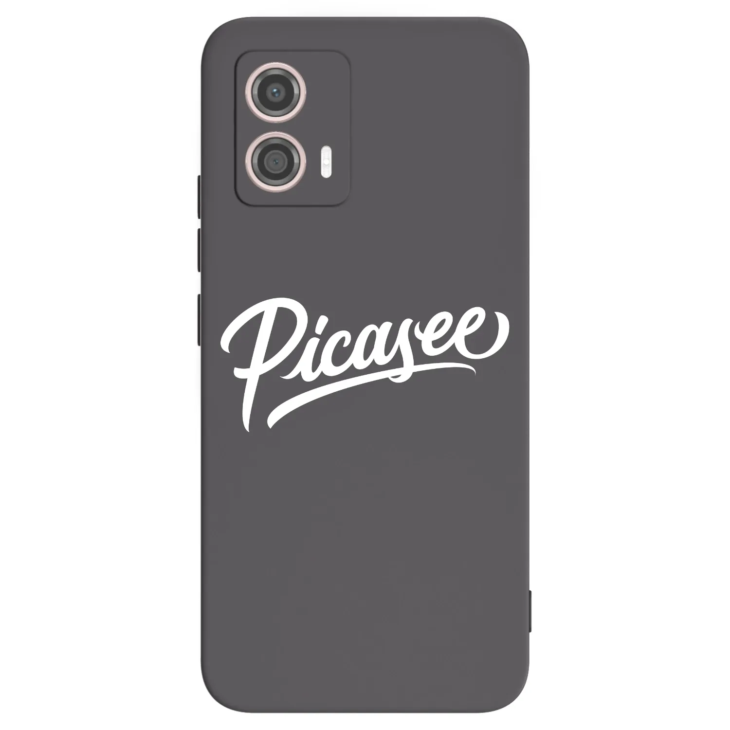 Picasee husă neagră din silicon pentru Motorola Moto G53 5G - Picasee - old logo - white