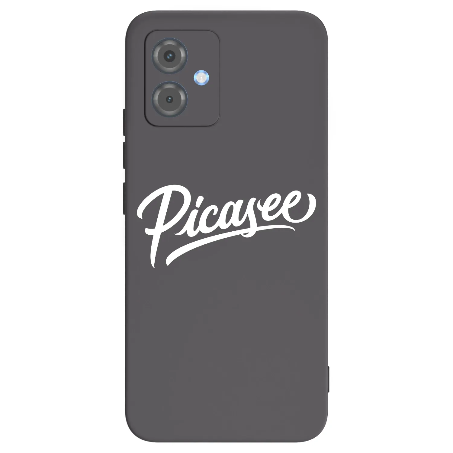Picasee husă neagră din silicon pentru Motorola Moto G14 - Picasee - old logo - white
