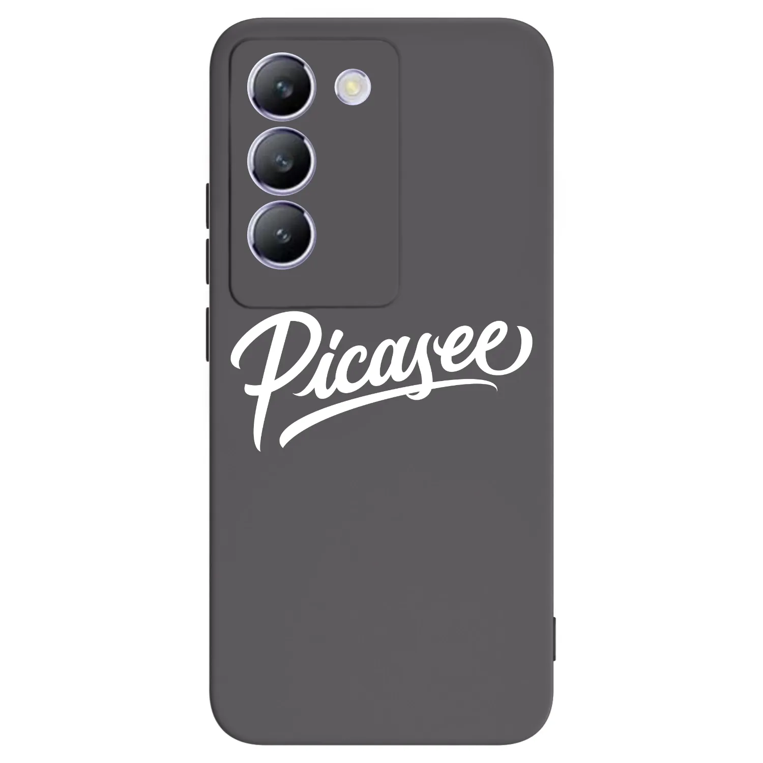 Picasee husă neagră din silicon pentru Vivo V40 SE 5G - Picasee - old logo - white