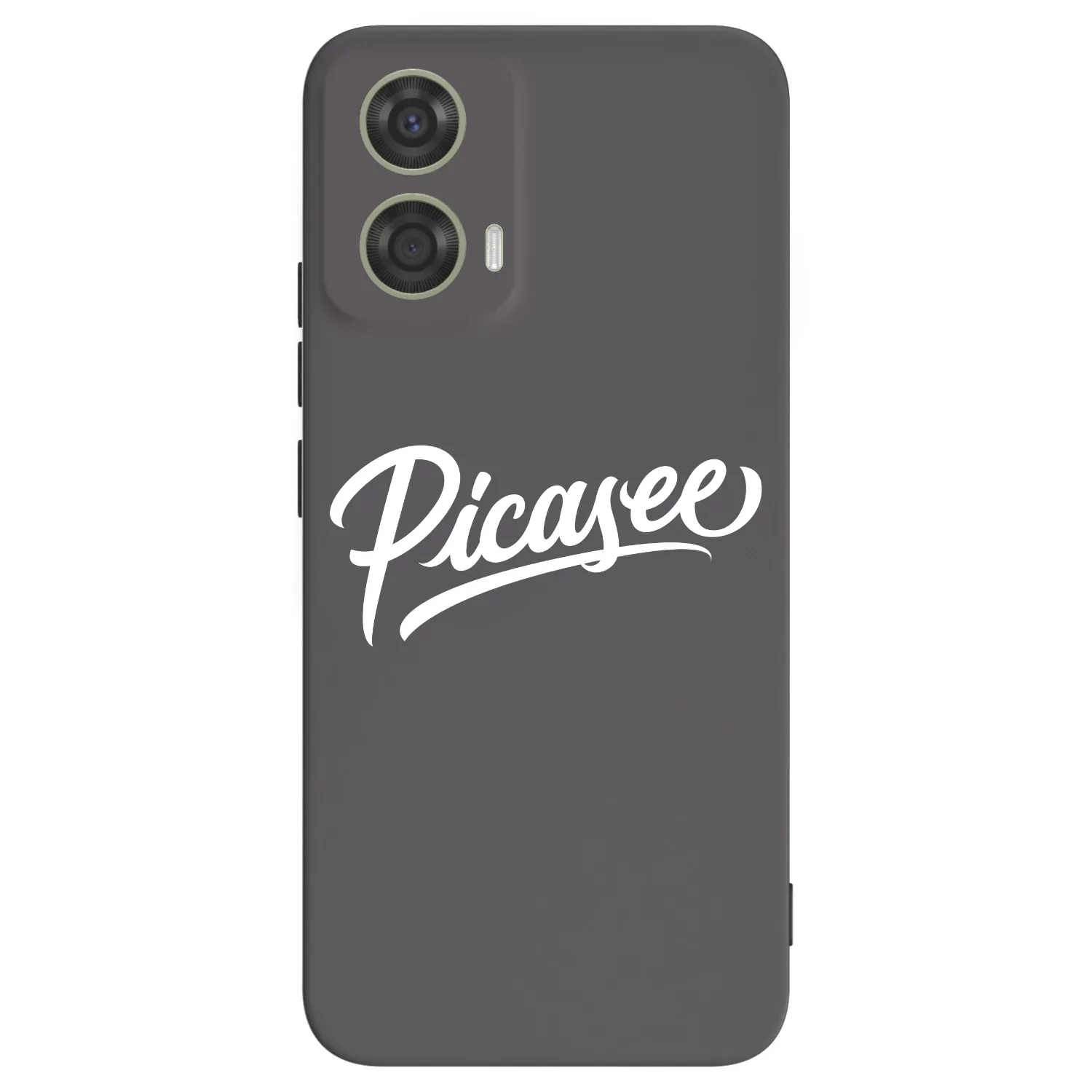Picasee husă neagră din silicon pentru Motorola Moto G24 - Picasee - old logo - white